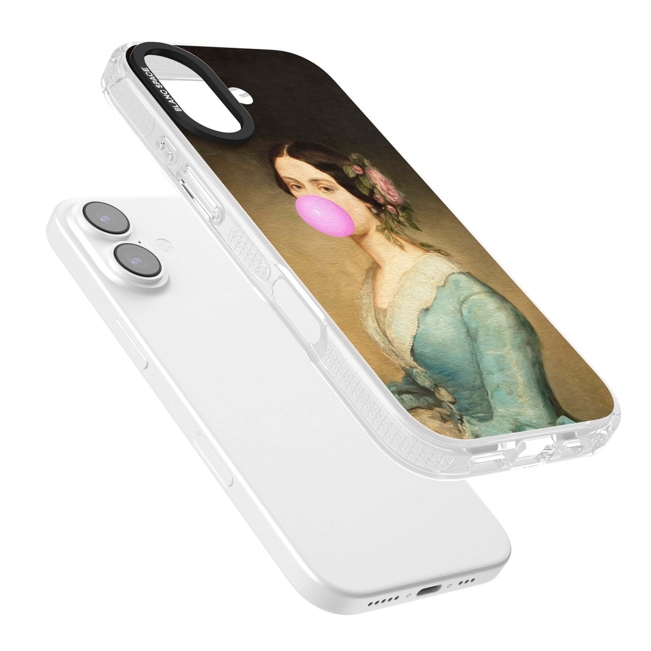 Bubblegum Renaissance iPhone 17 Impact Air Clear Phone Case Colours