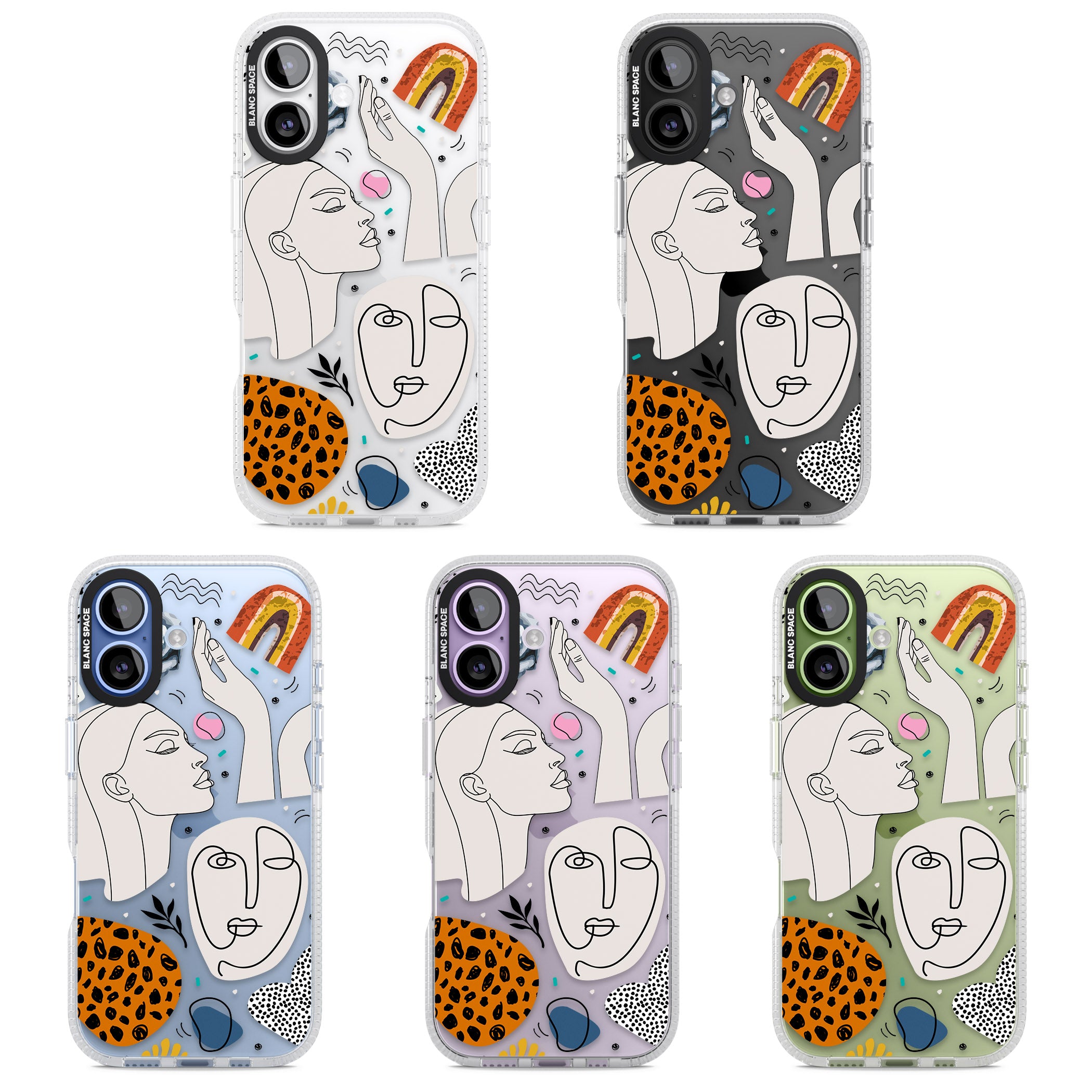 Artistic Expression Scrapbook iPhone 17 Impact Air Clear Phone Case APT Impact Protection