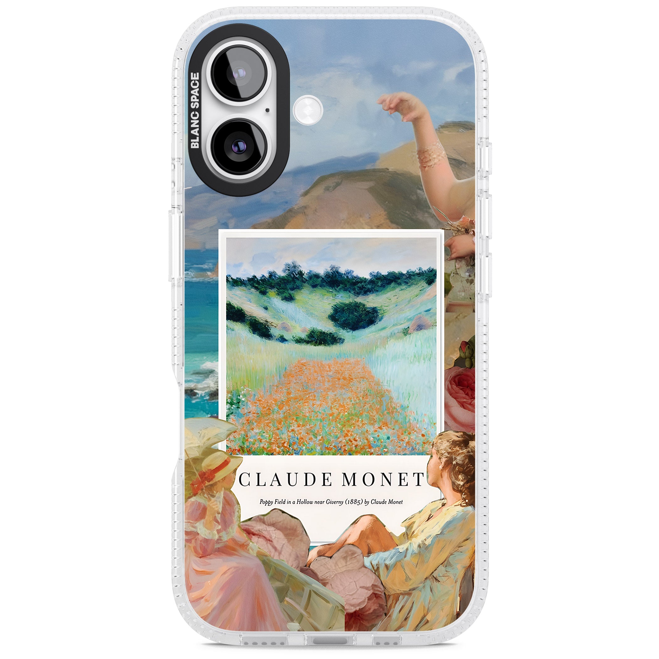 Monet Poppy Field iPhone 17 Impact Air Clear Phone Case