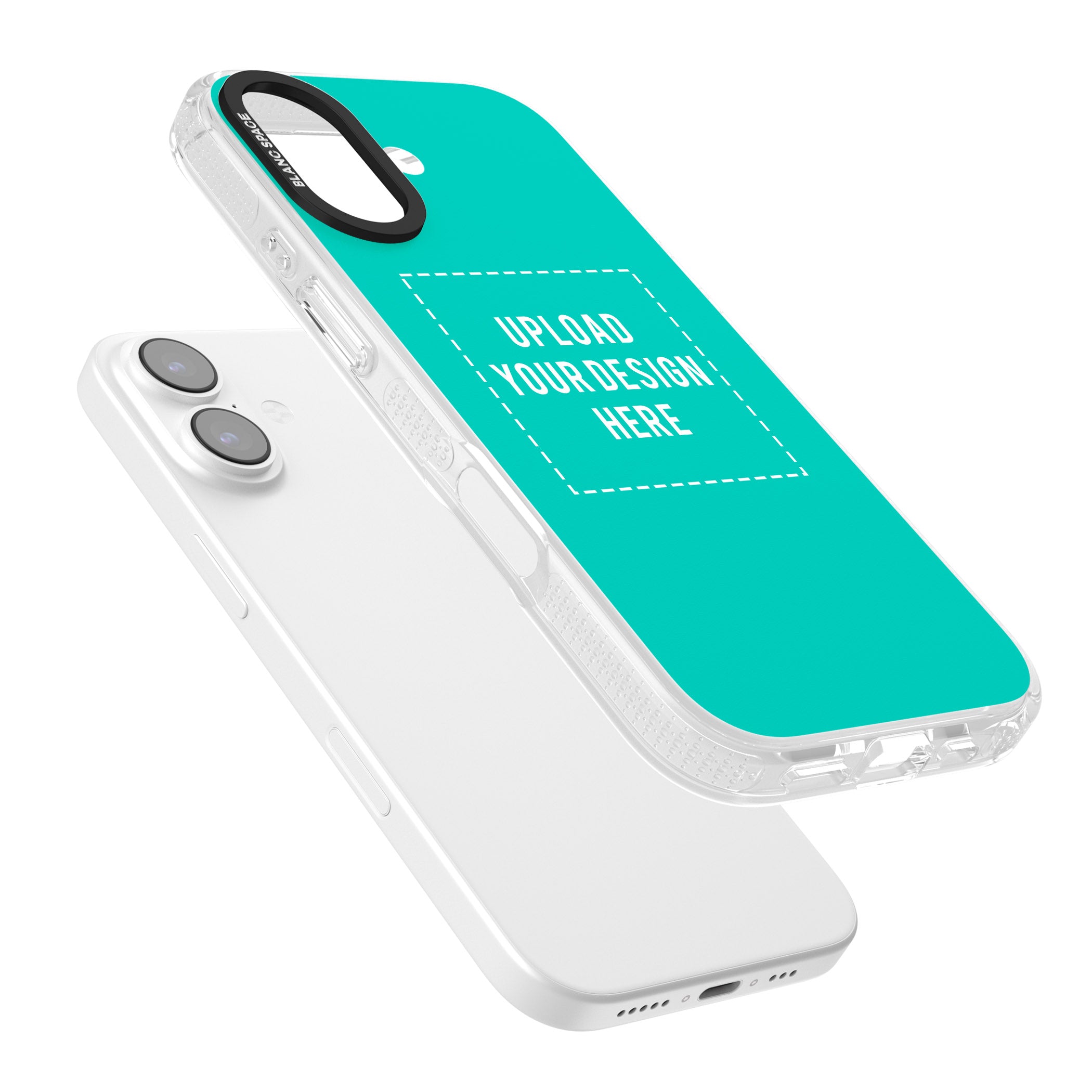 Personalised Personalise Your Own Design iPhone 17 Impact Air Clear Phone Case Colours