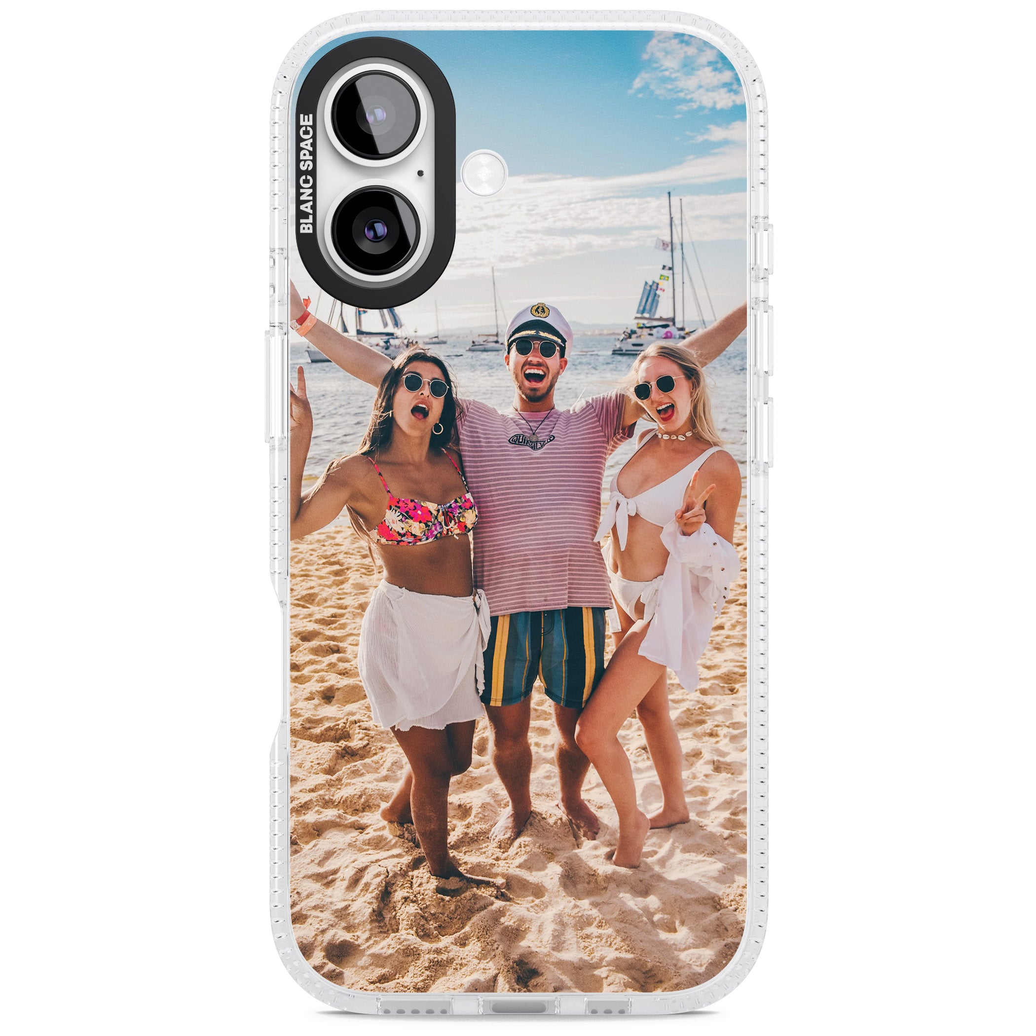 Personalised Photo iPhone 17 Impact Air Clear Phone Case