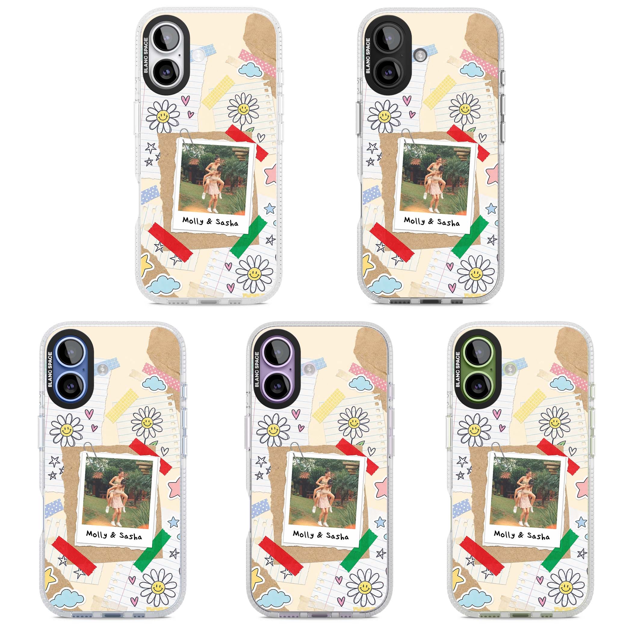 Scrapbook Photo coquette iPhone case | Clear Case Impact Air case for iPhone 17