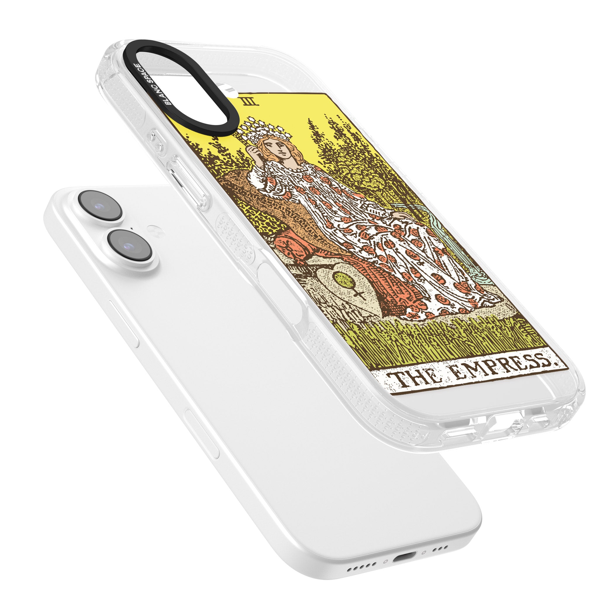 Personalised The Empress Tarot Card (Color) iPhone 17 Impact Air Clear Phone Case Colours