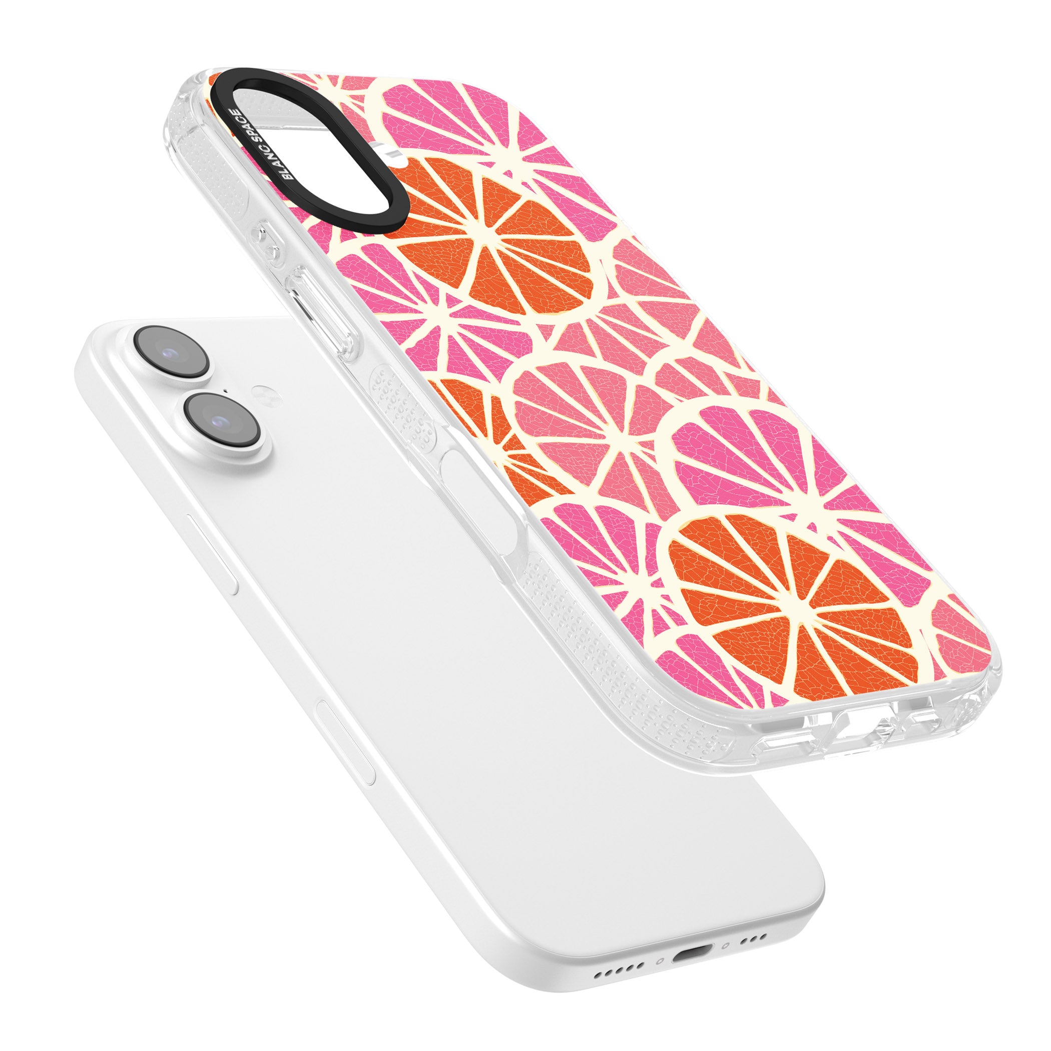 Citrus Slices iPhone 17 Impact Air Clear Phone Case Colours