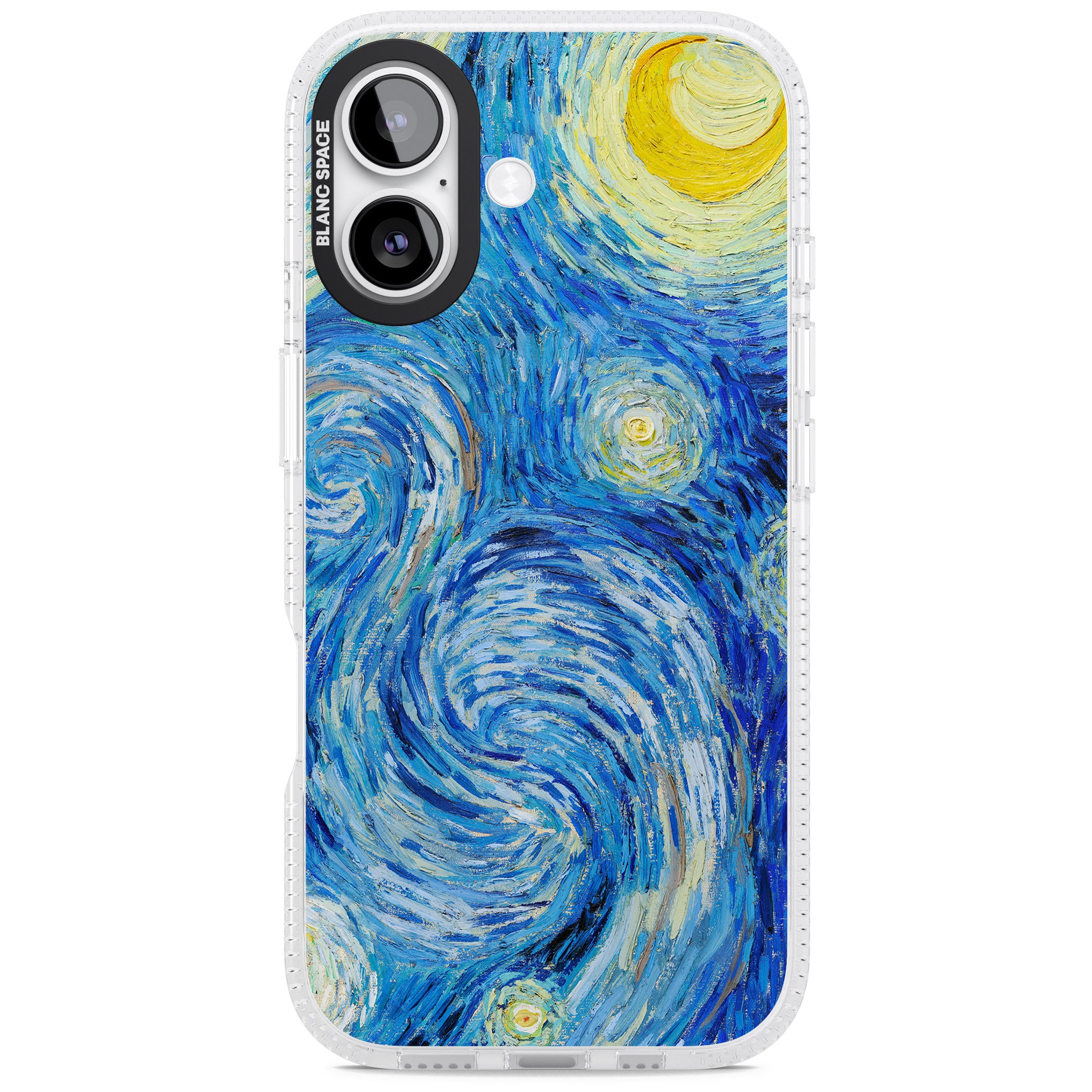 The Starry Night By Vincent Van Gogh iPhone 17 Impact Air Clear Phone Case