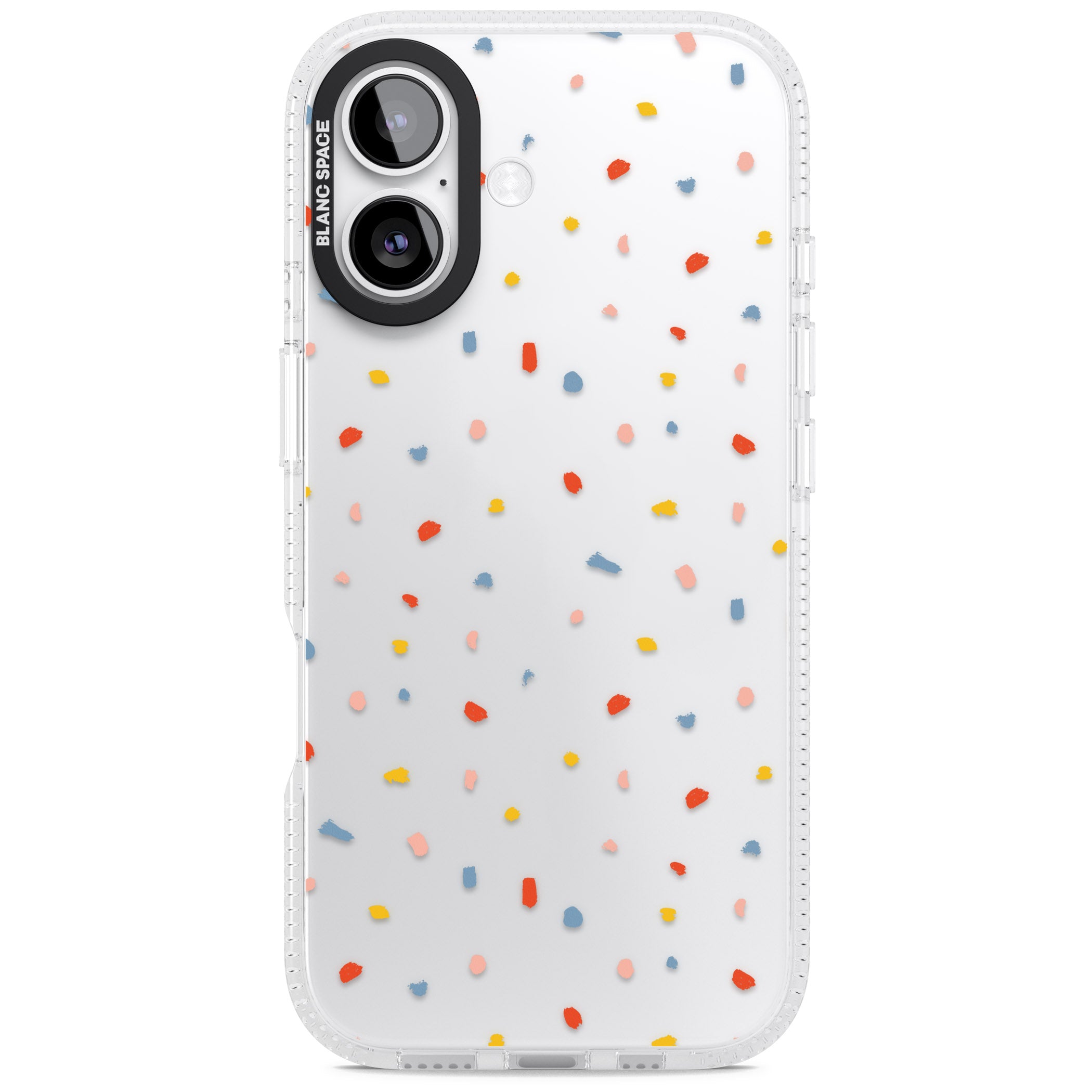 Small Confetti iPhone 17 Impact Air Clear Phone Case