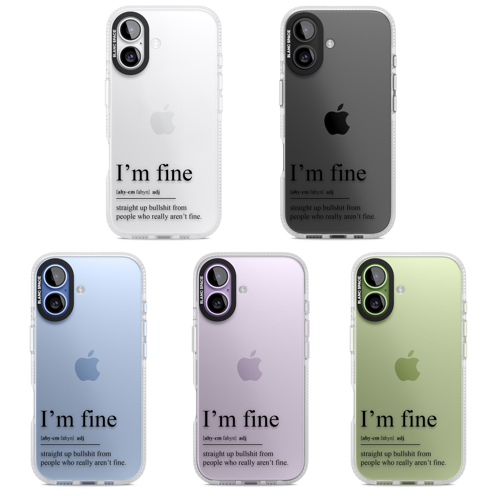 Im Fine iPhone 17 Impact Air Clear Phone Case APT Impact Protection