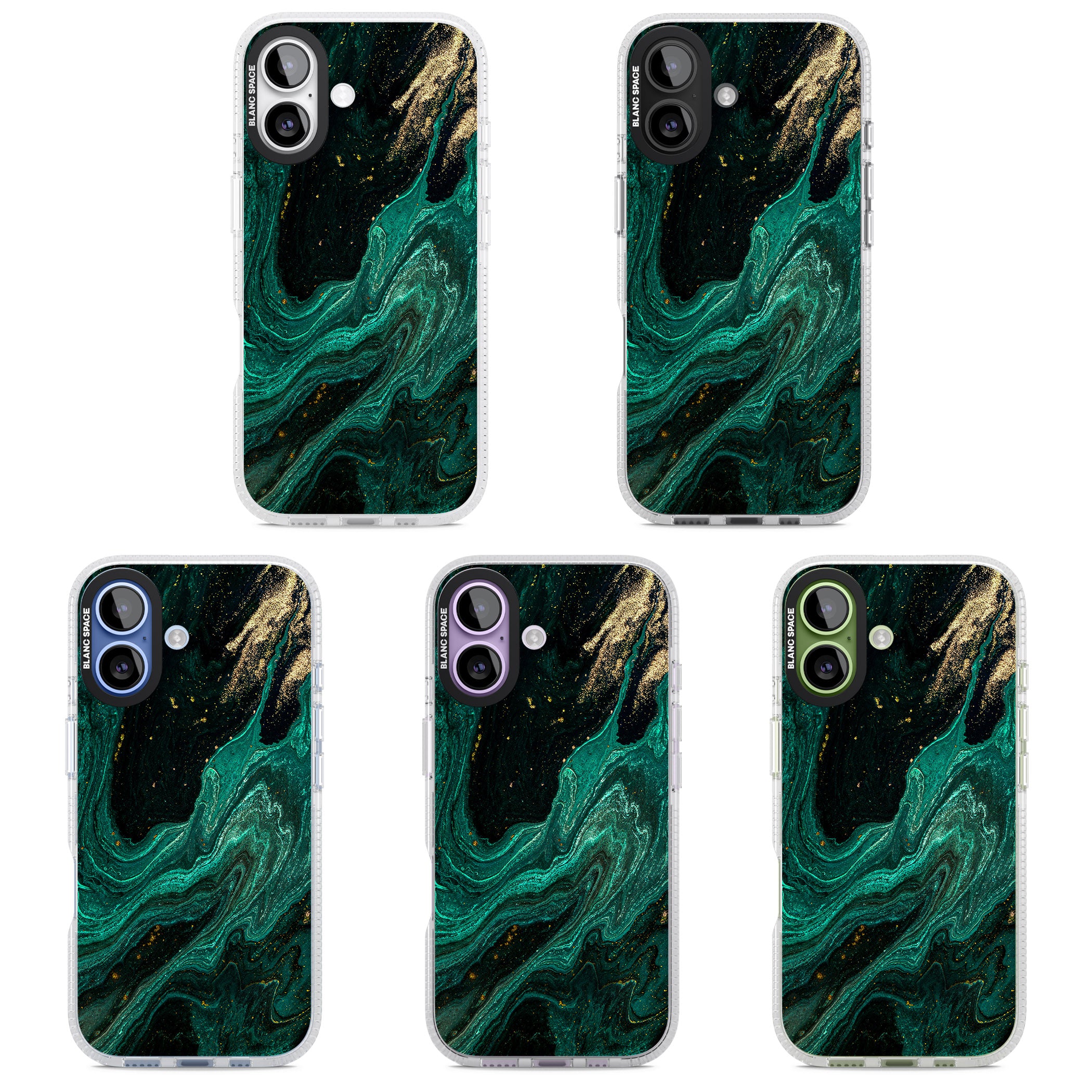 Emerald Lagoon iPhone 17 Impact Air Clear Phone Case APT Impact Protection