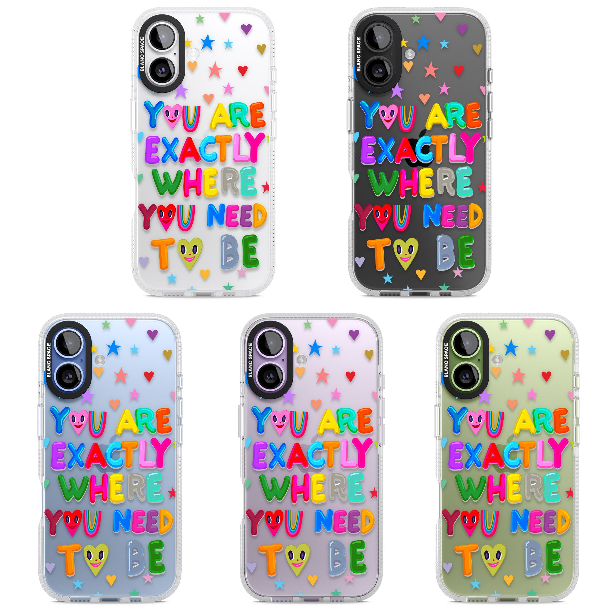 Exactly Where You Need To Be iPhone 17 Impact Air Clear Phone Case APT Impact Protection