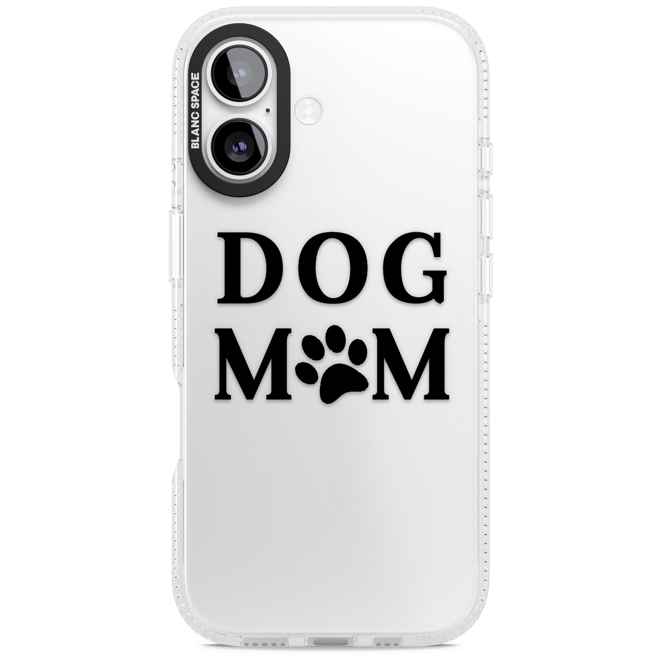 Dog Mom iPhone 17 Impact Air Clear Phone Case