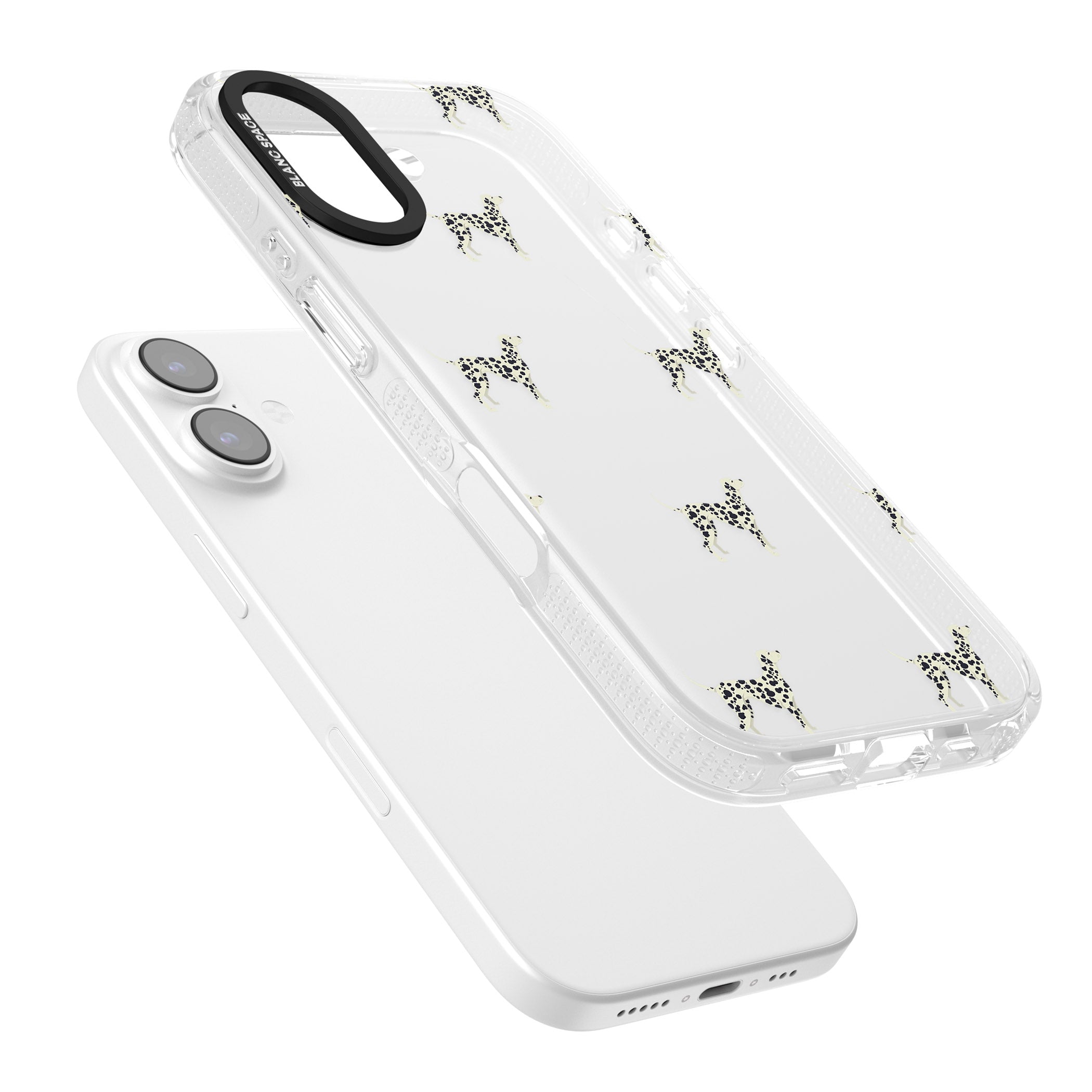 Dalmatian Dog Pattern iPhone 17 Impact Air Clear Phone Case Colours