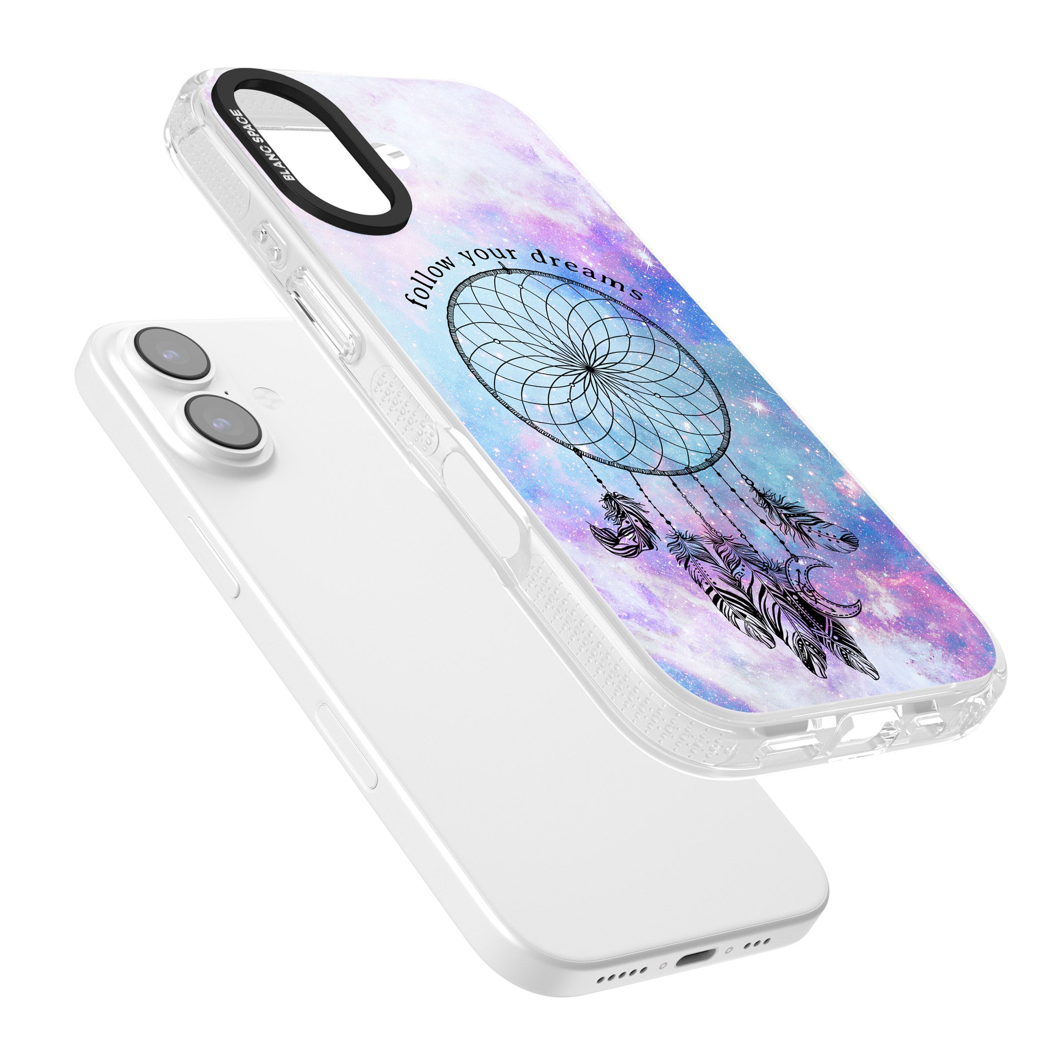Galaxy Dreamcatcher iPhone 17 Impact Air Clear Phone Case Colours