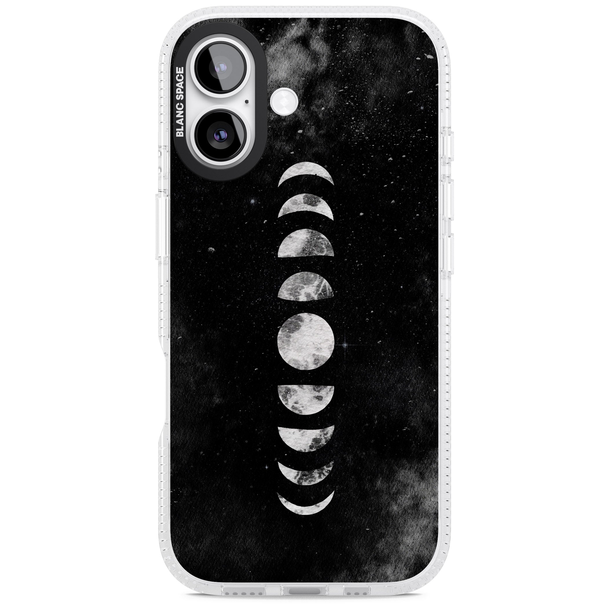 Lunar Phases iPhone 17 Impact Air Clear Phone Case