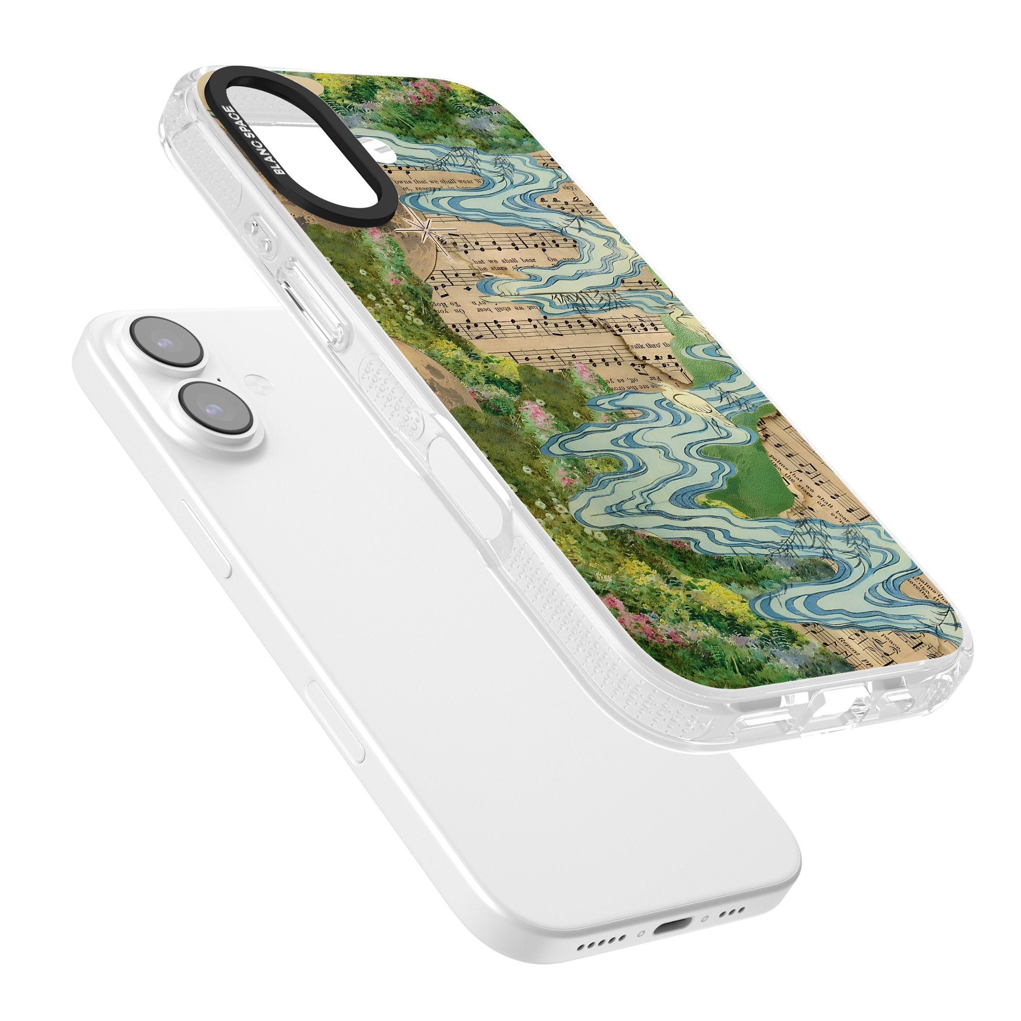 Musical River iPhone 17 Impact Air Clear Phone Case Colours
