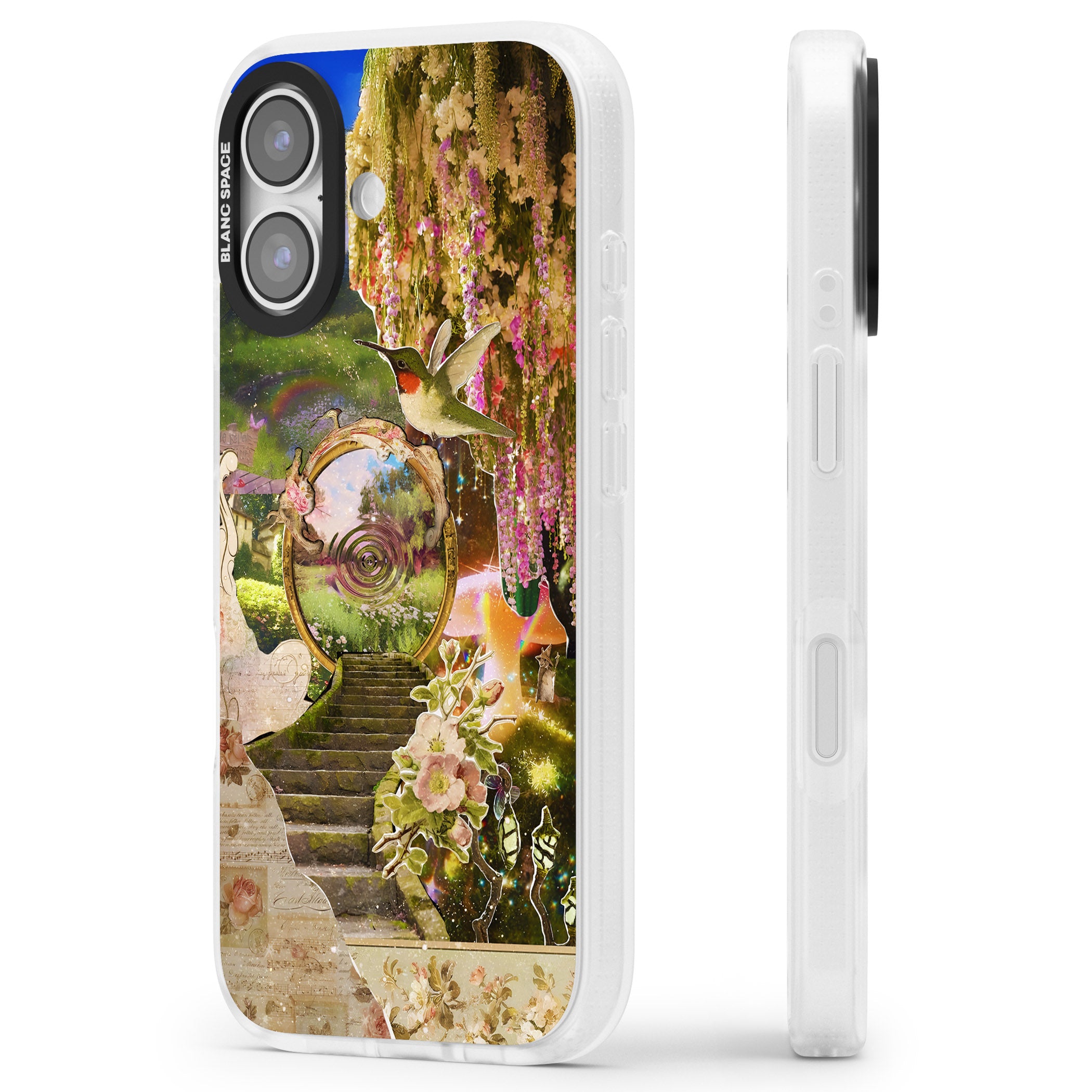 Fairy Portal iPhone 17 Impact Air Clear Phone Case Side Profile