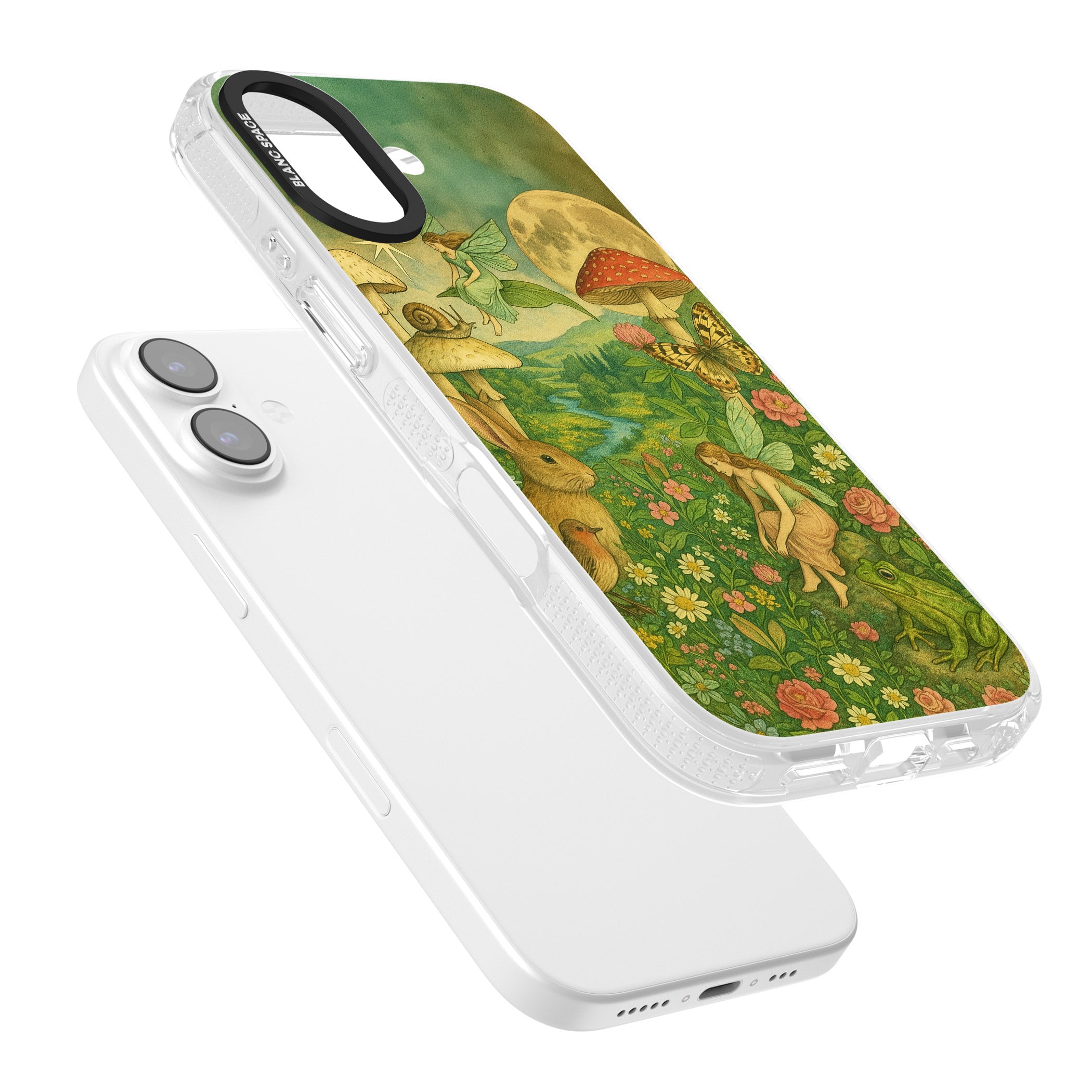 Fairies & Flowers iPhone 17 Impact Air Clear Phone Case Colours