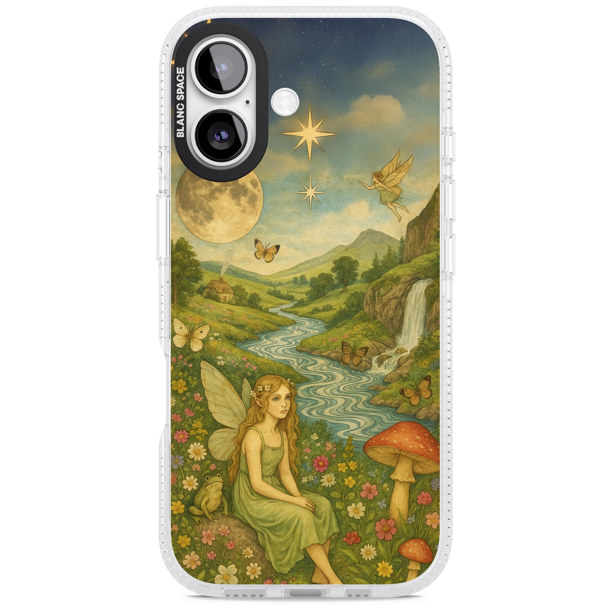 Nature Fairy iPhone 17 Impact Air Clear Phone Case
