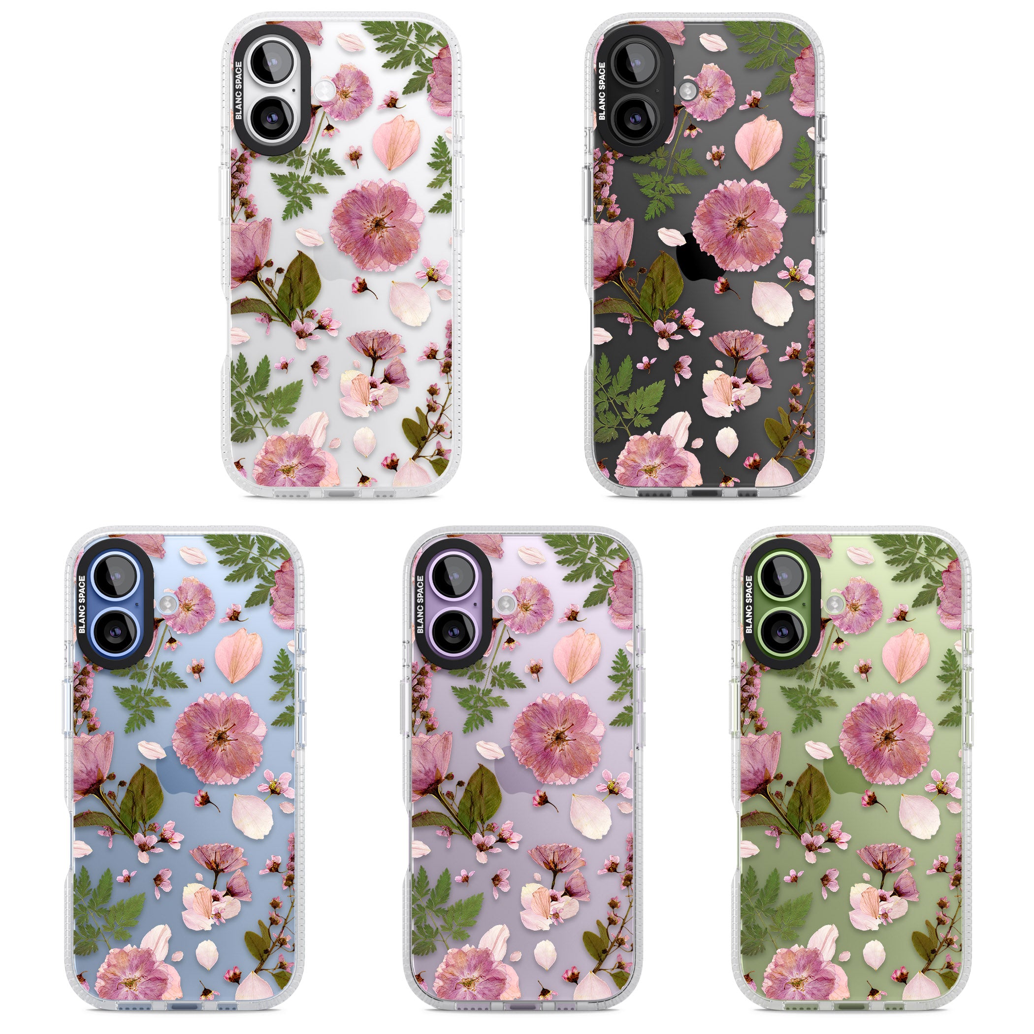 Blossom Bouquet iPhone 17 Impact Air Clear Phone Case APT Impact Protection