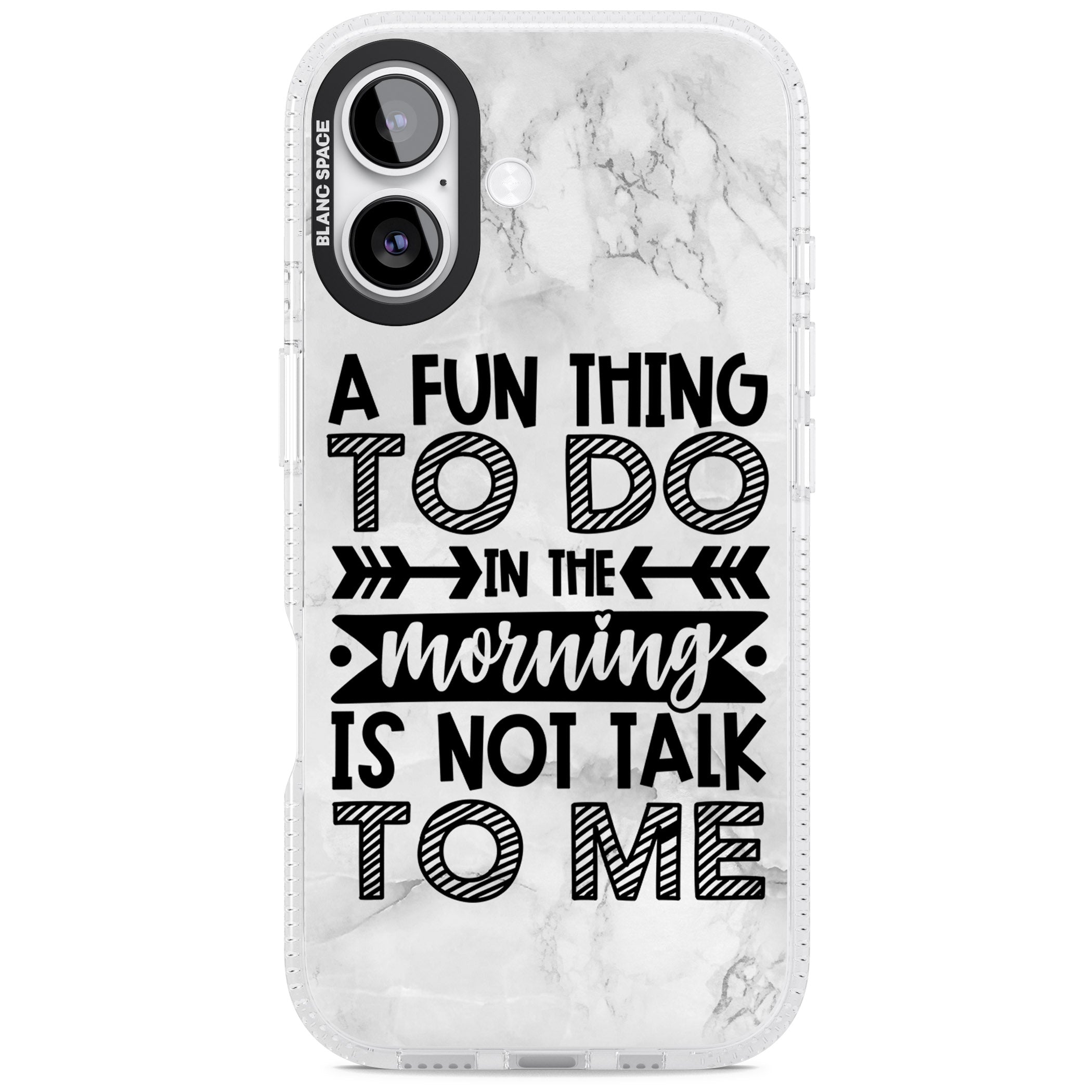 A Fun Thing To Do iPhone 17 Impact Air Clear Phone Case