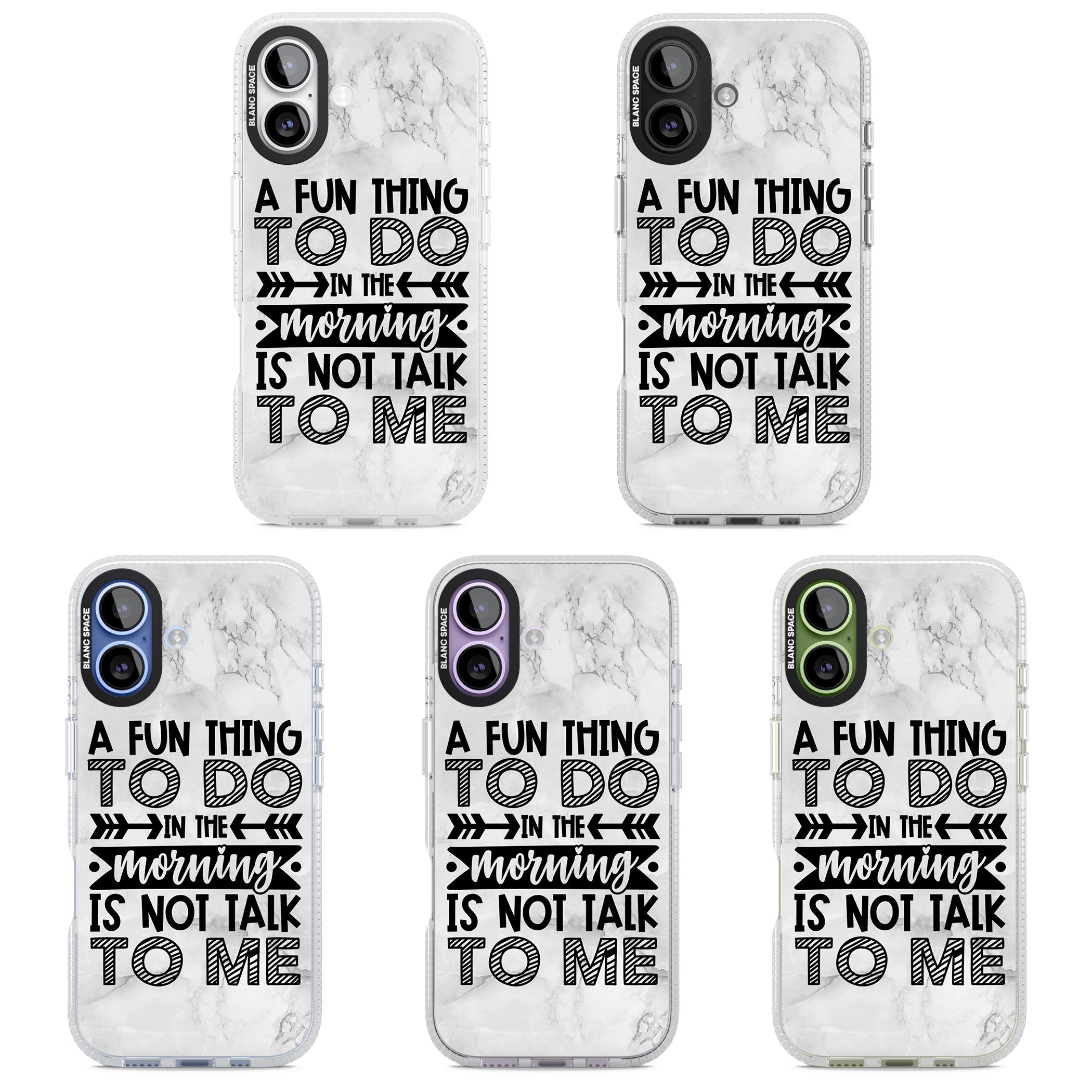 A Fun Thing To Do iPhone 17 Impact Air Clear Phone Case APT Impact Protection