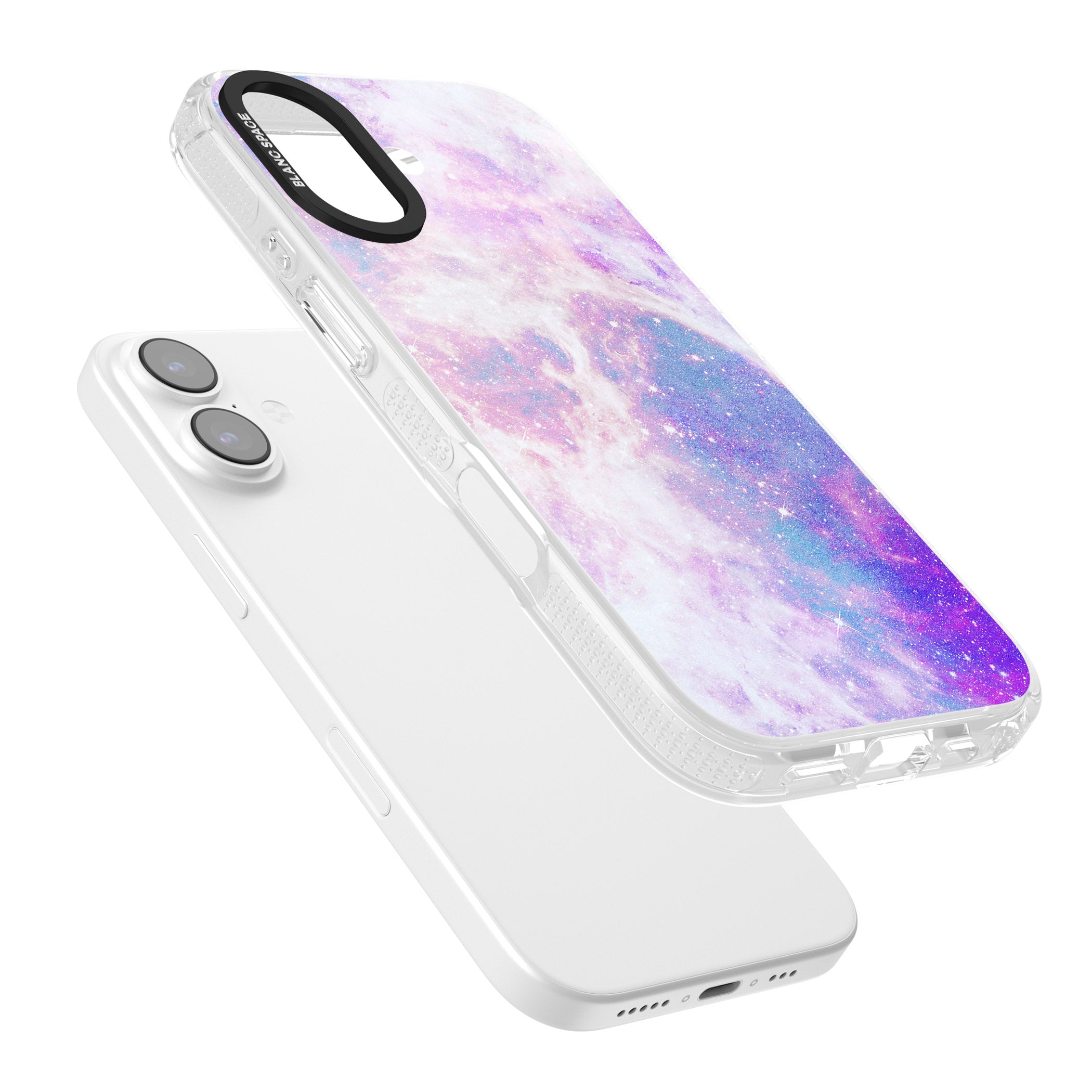 Pastel Galaxy iPhone 17 Impact Air Clear Phone Case Colours