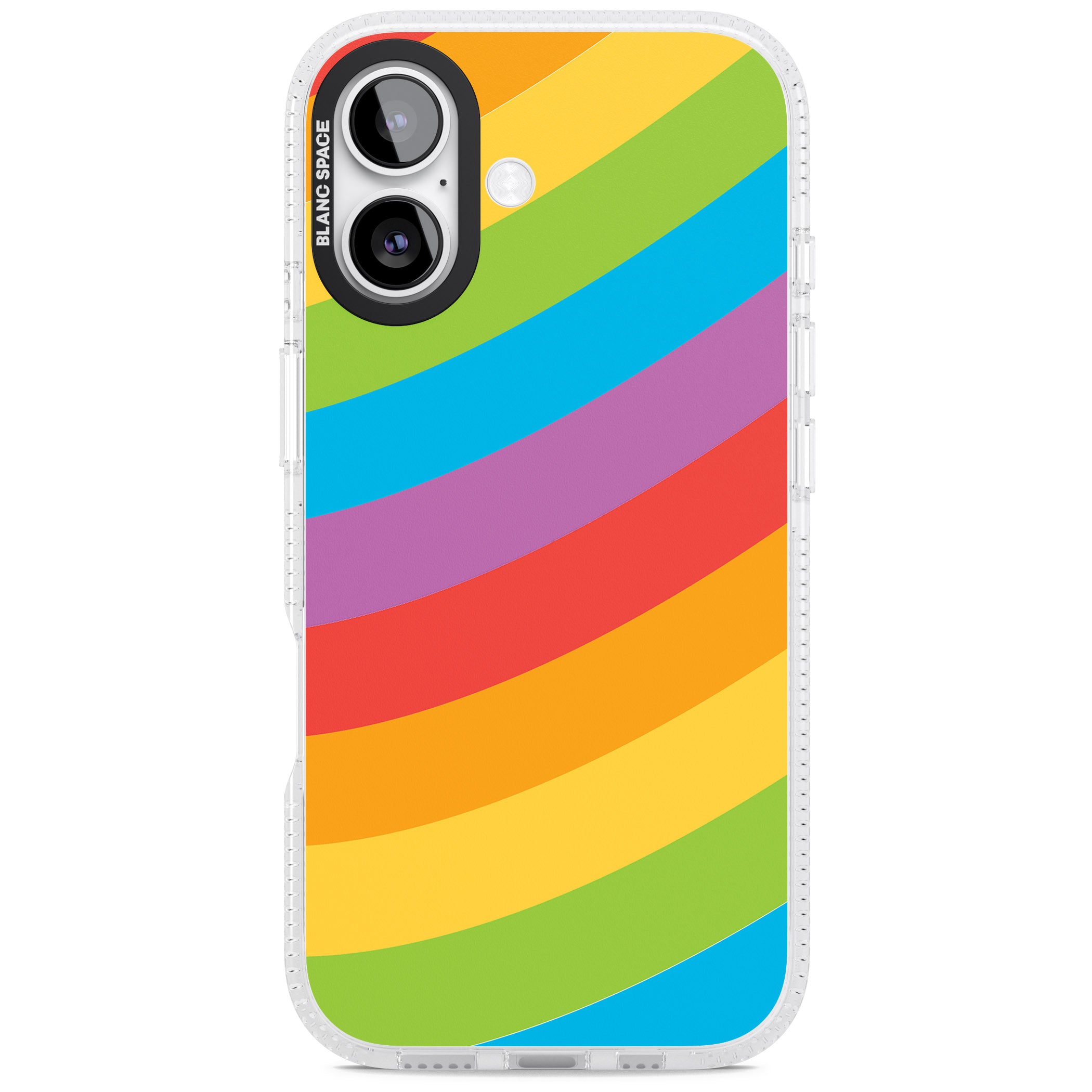 Lucky Rainbow iPhone 17 Impact Air Clear Phone Case