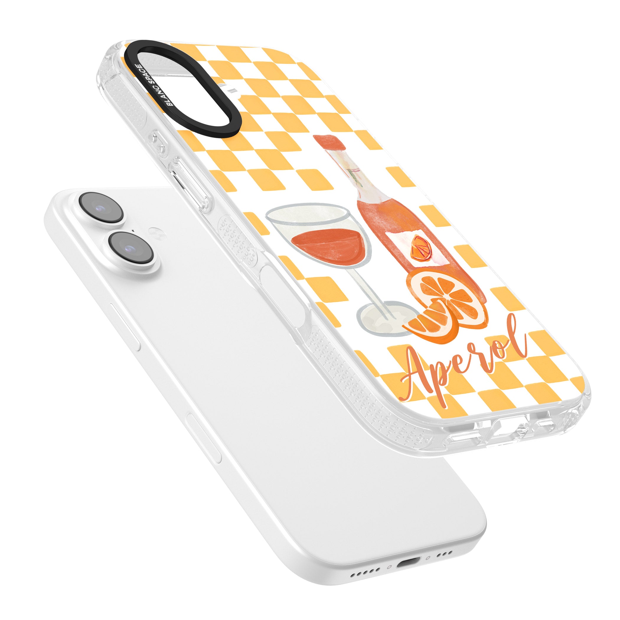 Checked Spritz iPhone 17 Impact Air Clear Phone Case Colours