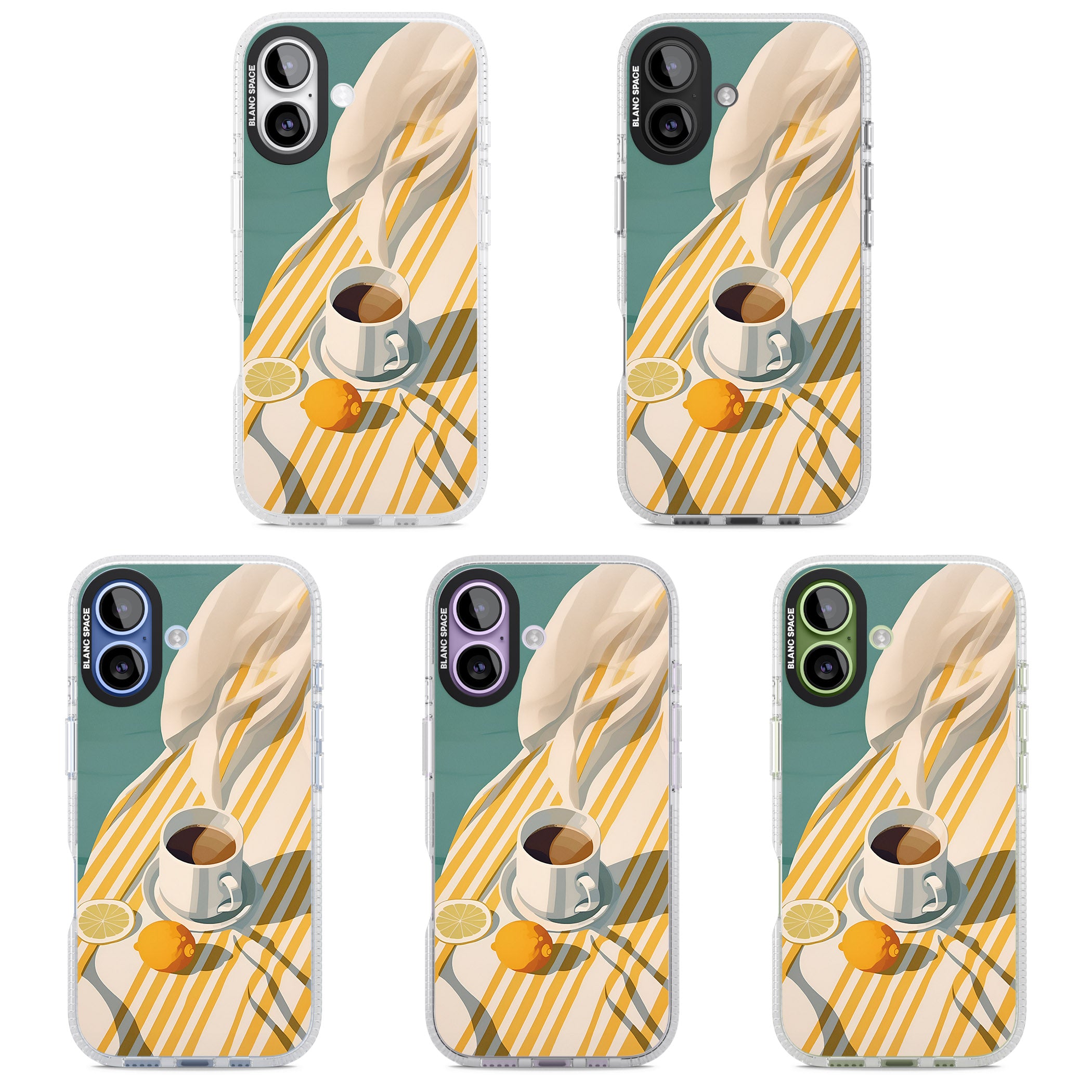 Morning Picnic iPhone 17 Impact Air Clear Phone Case APT Impact Protection