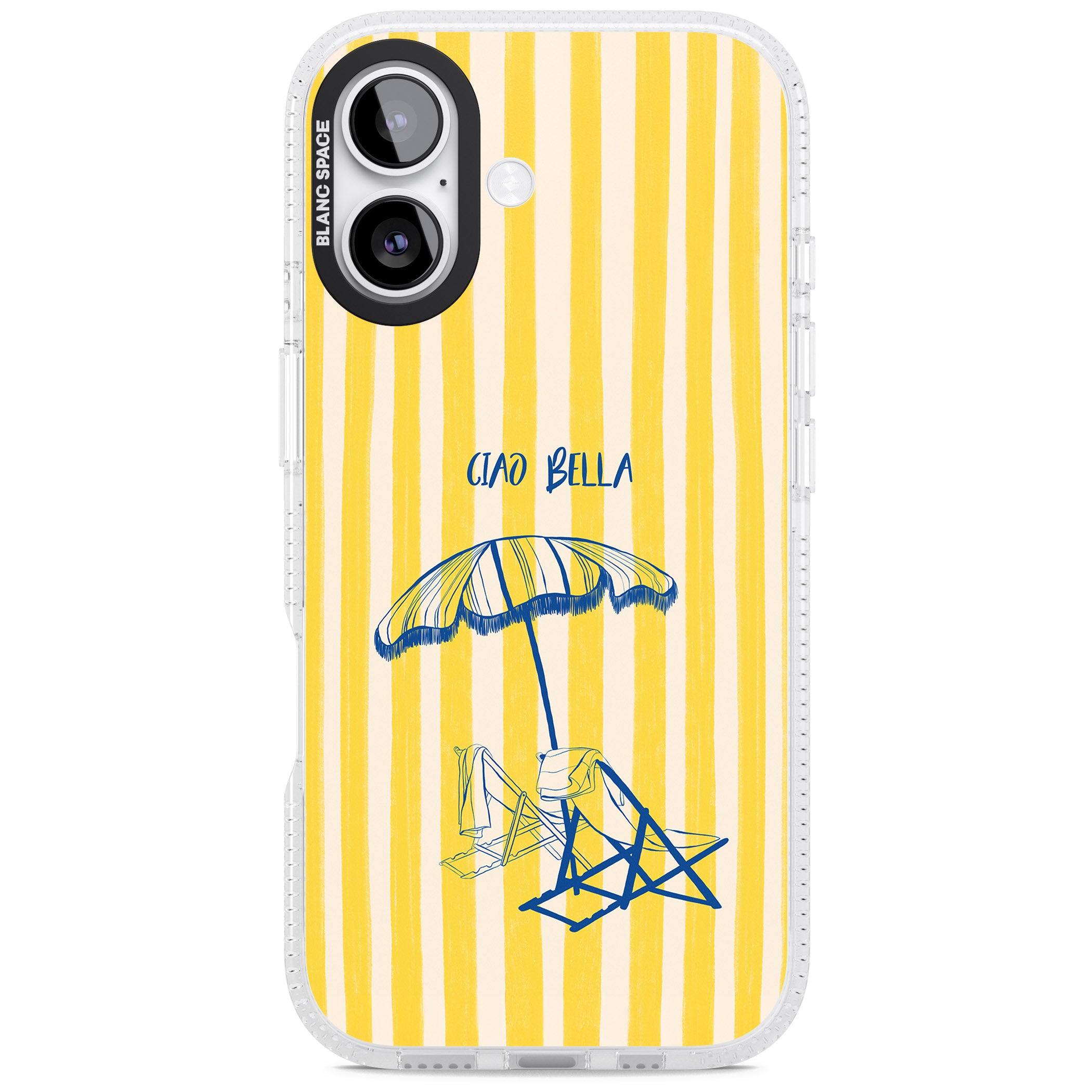Ciao Bella iPhone 17 Impact Air Clear Phone Case