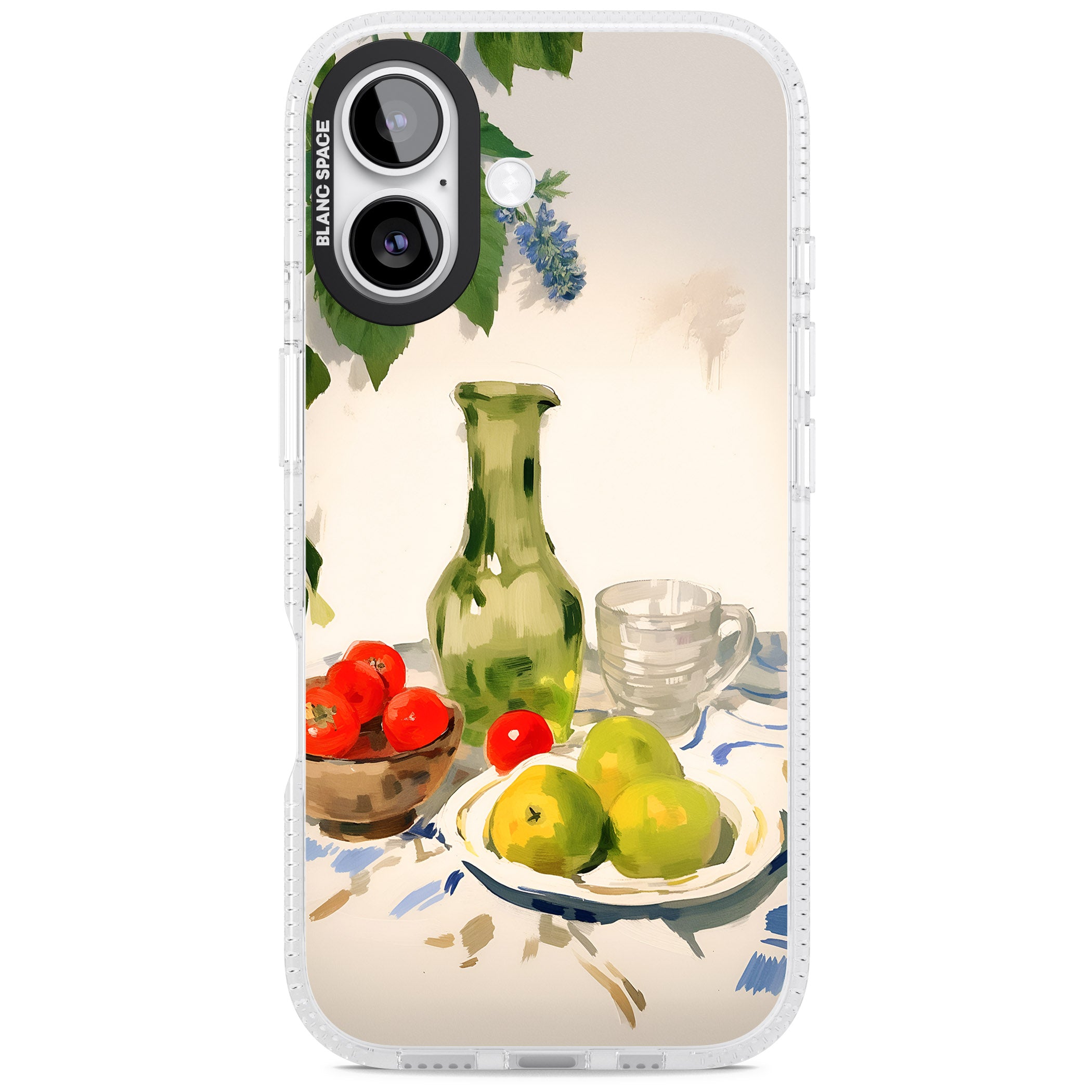 Green Carafe iPhone 17 Impact Air Clear Phone Case