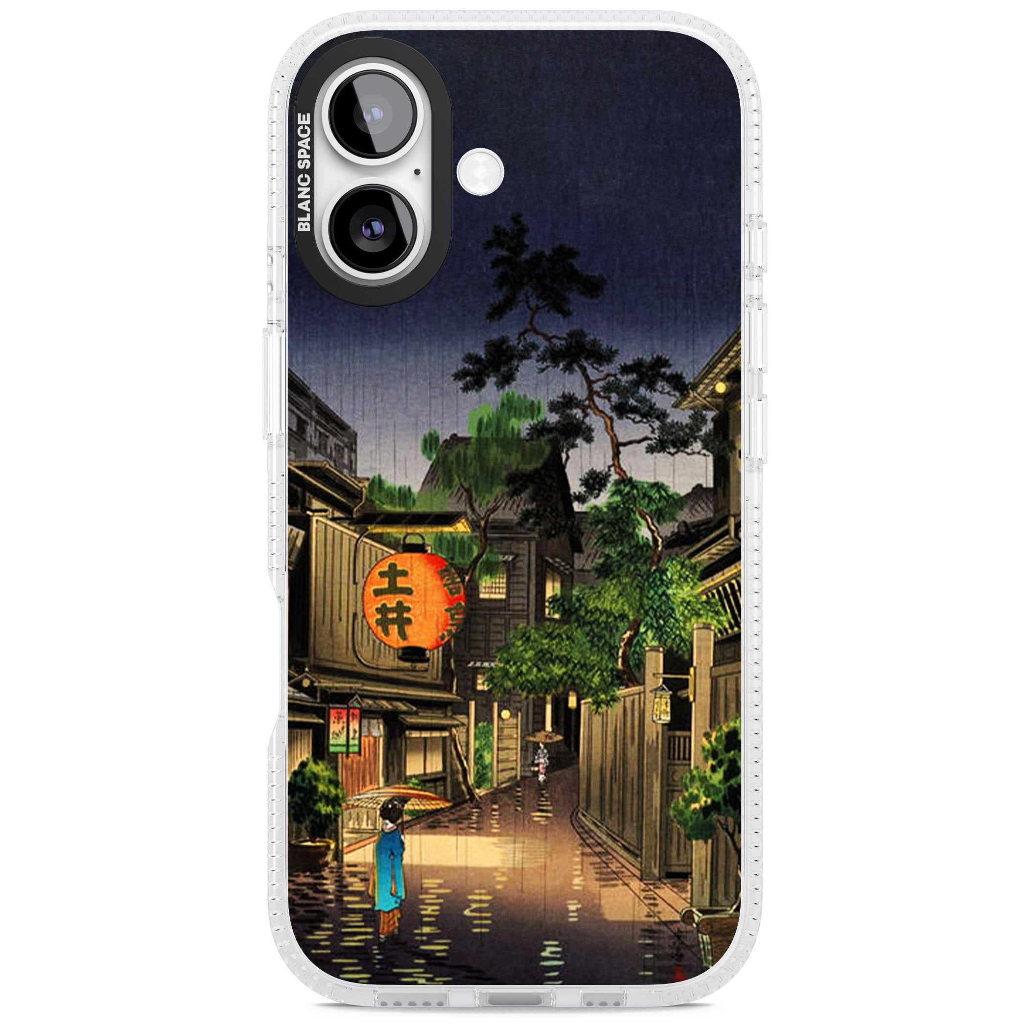 Evening In Ushigome iPhone 17 Impact Air Clear Phone Case