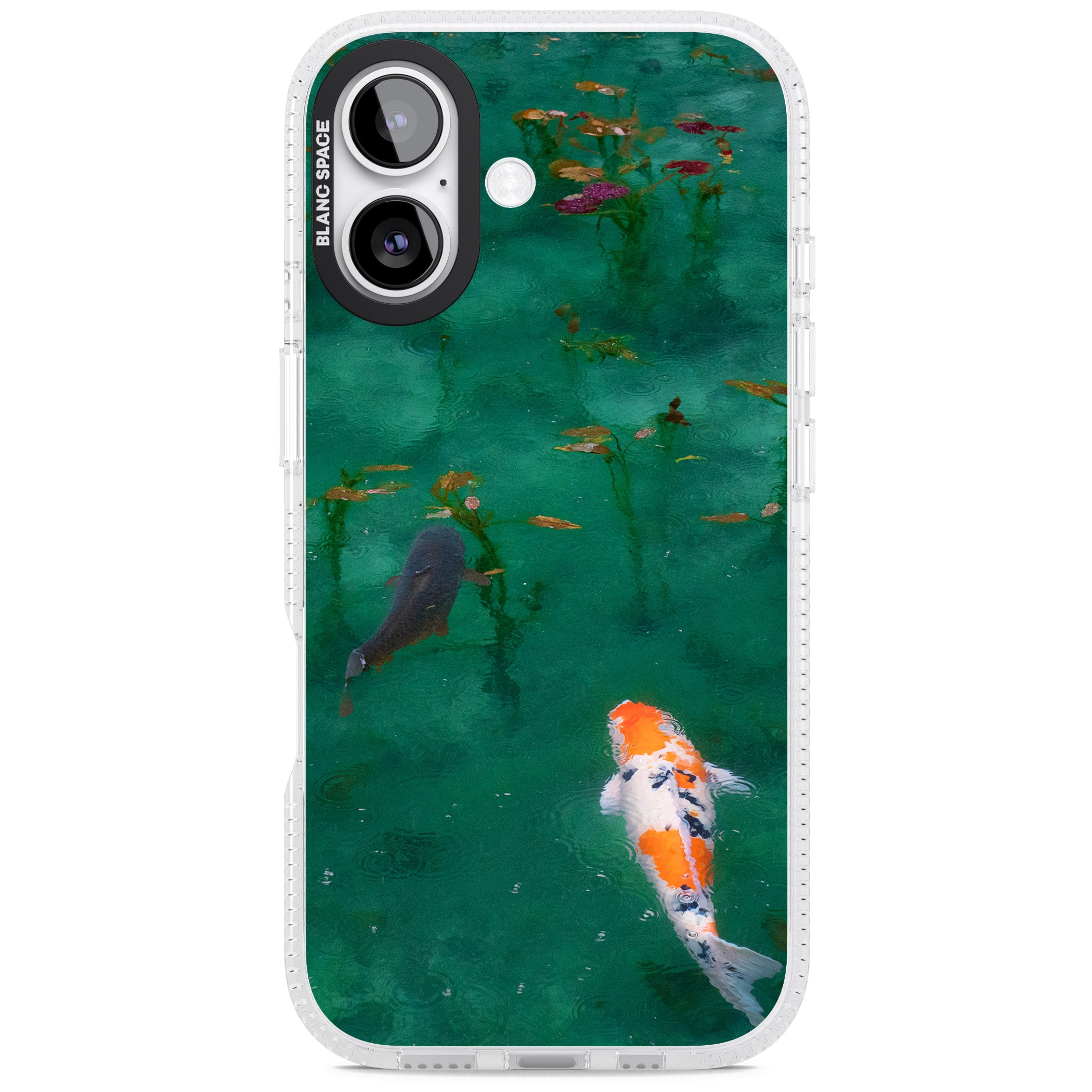 Koi Fish iPhone 17 Impact Air Clear Phone Case