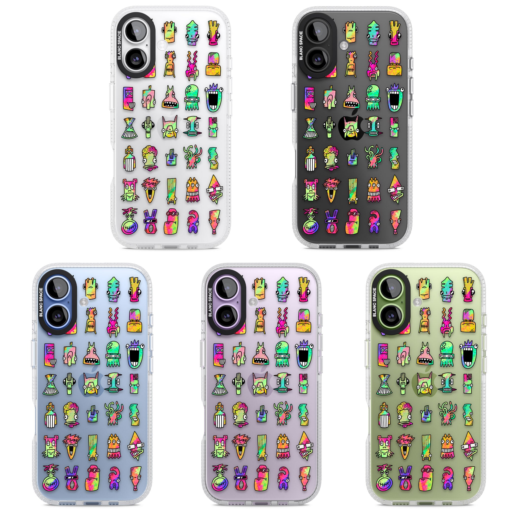 Splashy Friends iPhone 17 Impact Air Clear Phone Case APT Impact Protection