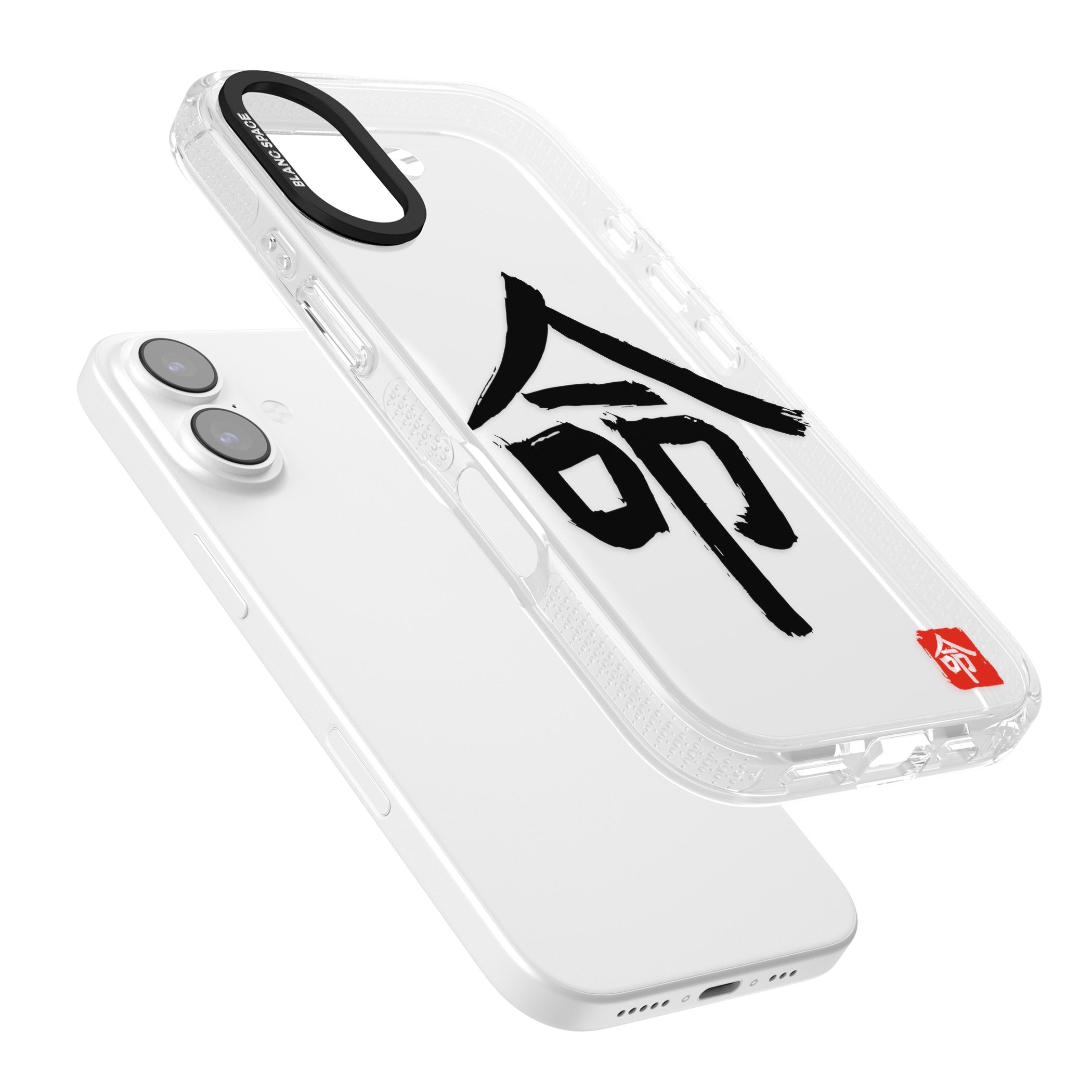 Japanese Kanji Life iPhone 17 Impact Air Clear Phone Case Colours