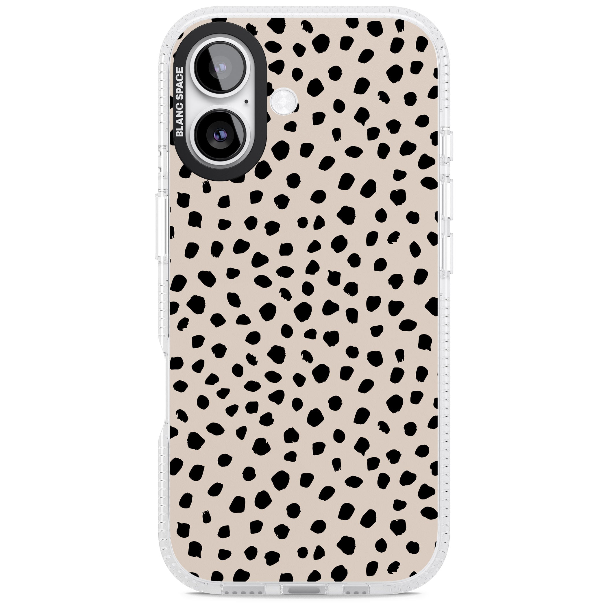 Almond Latte iPhone 17 Impact Air Clear Phone Case