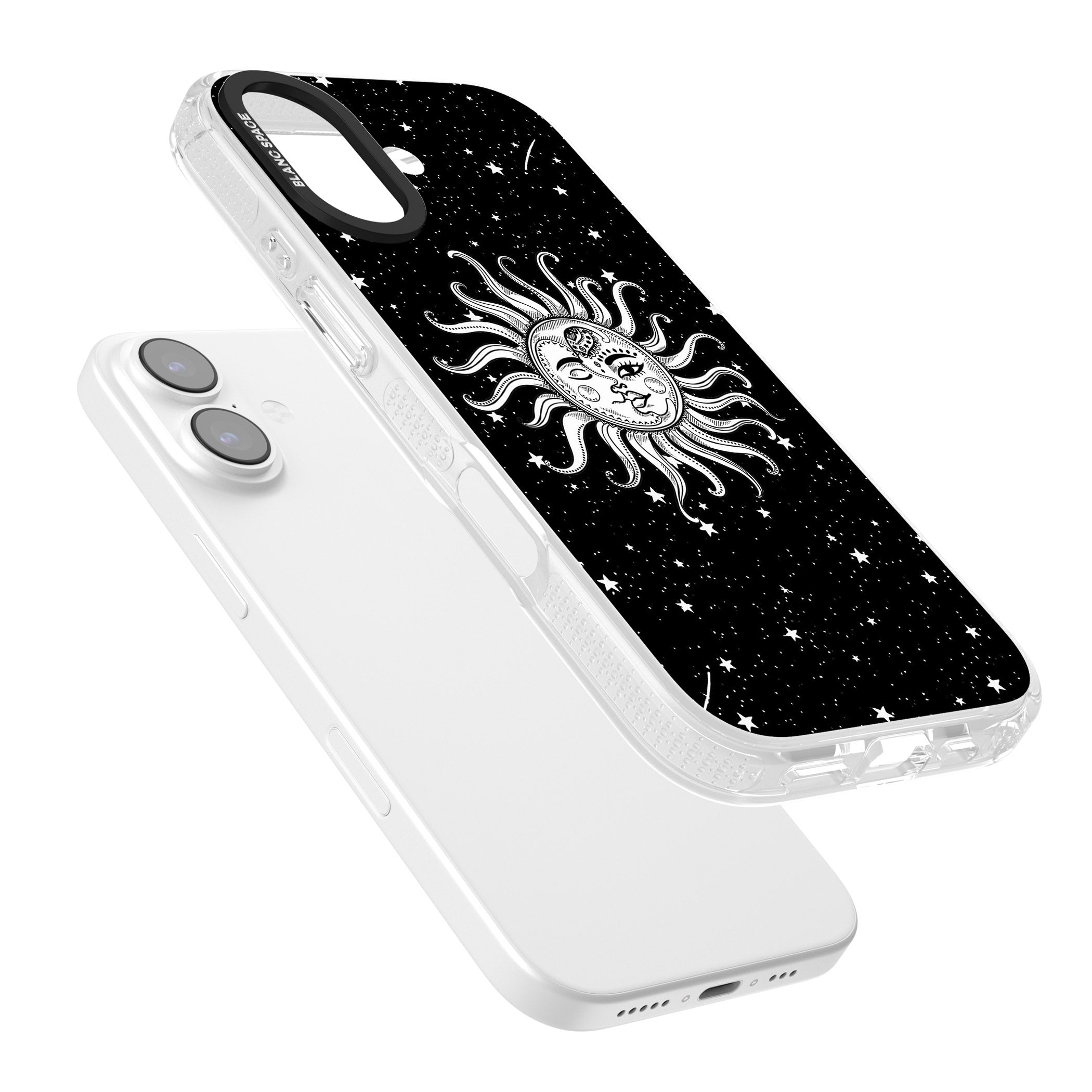Mystic Sun Moon iPhone 17 Impact Air Clear Phone Case Colours