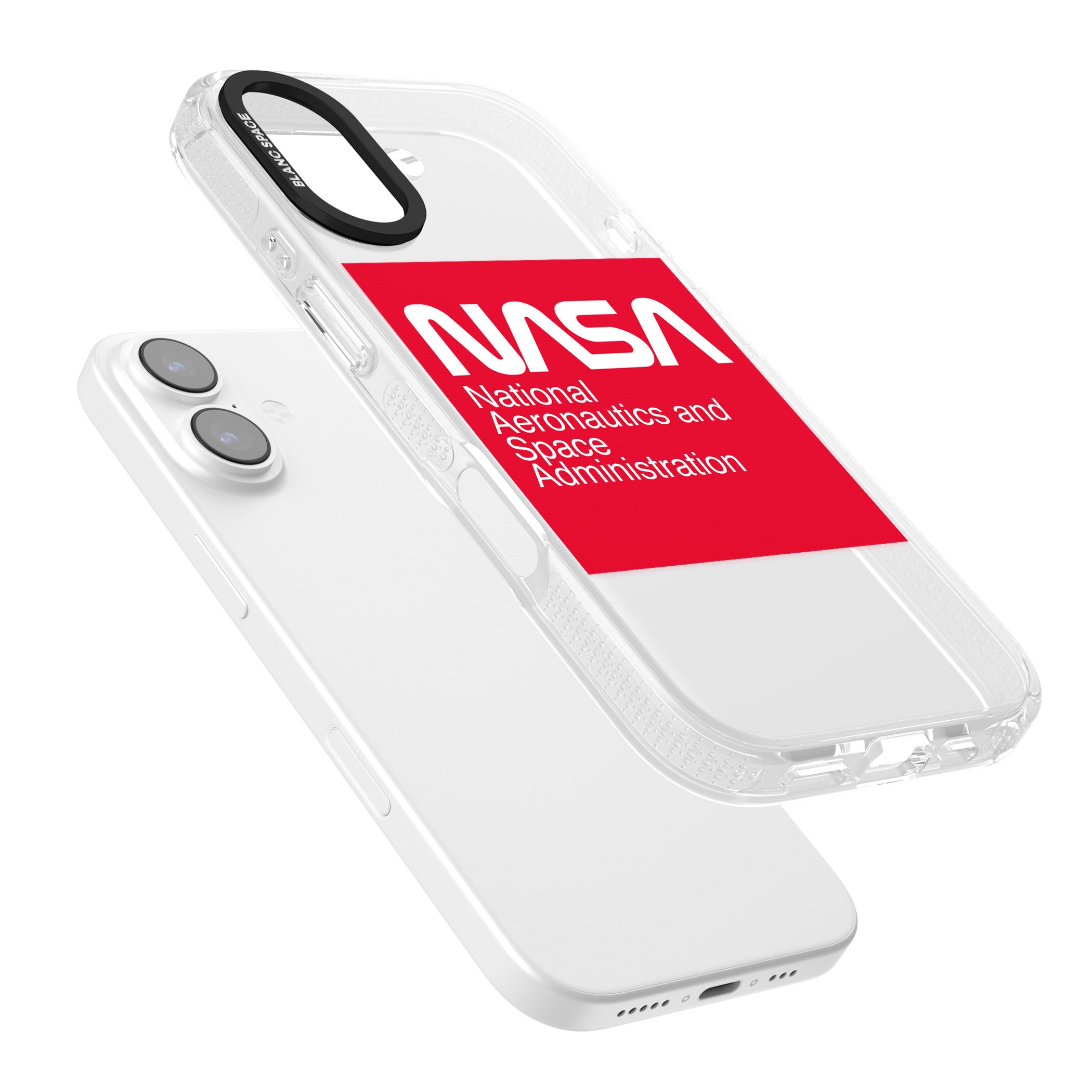 Nasa The Worm Box iPhone 17 Impact Air Clear Phone Case Colours