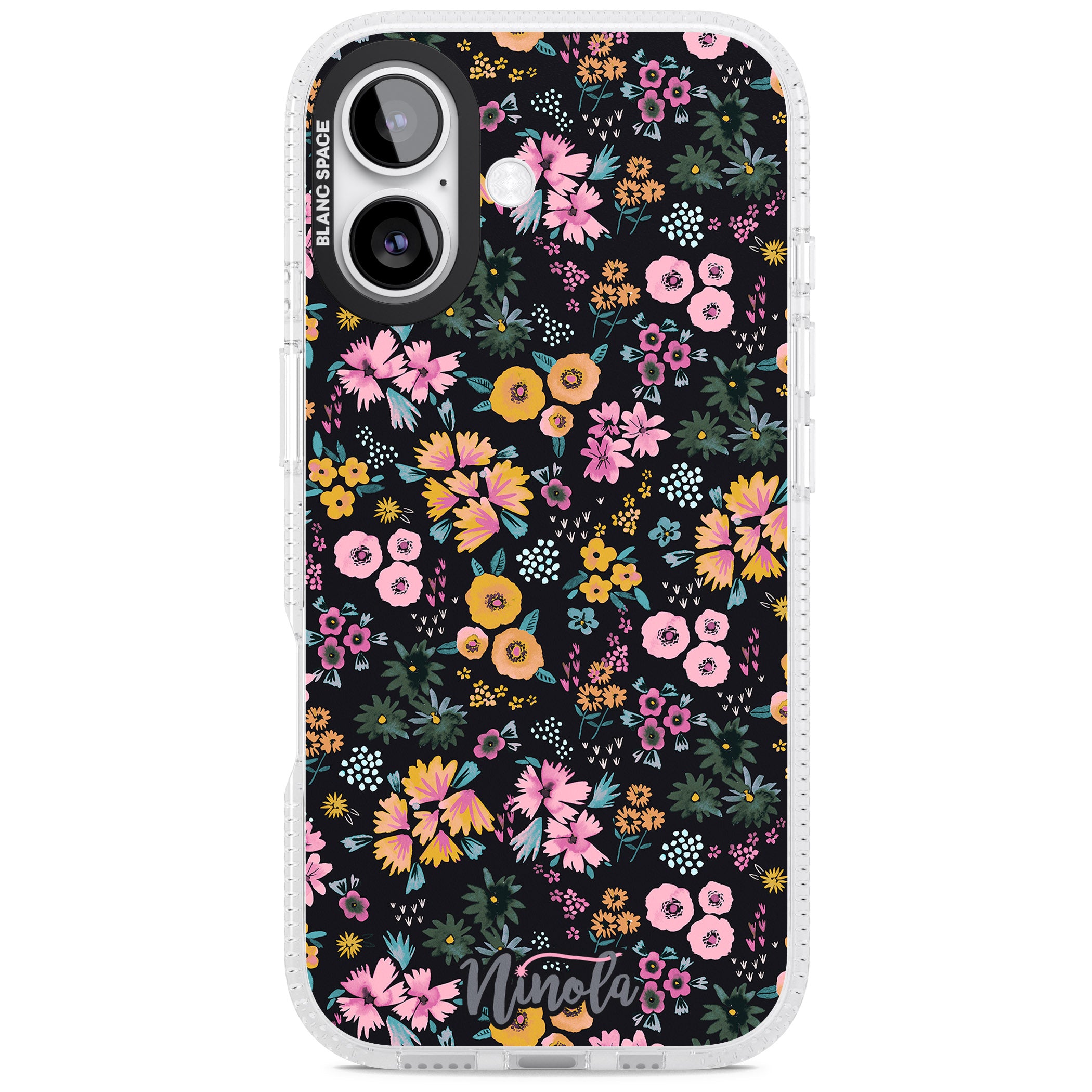 Blossom Field iPhone 17 Impact Air Clear Phone Case