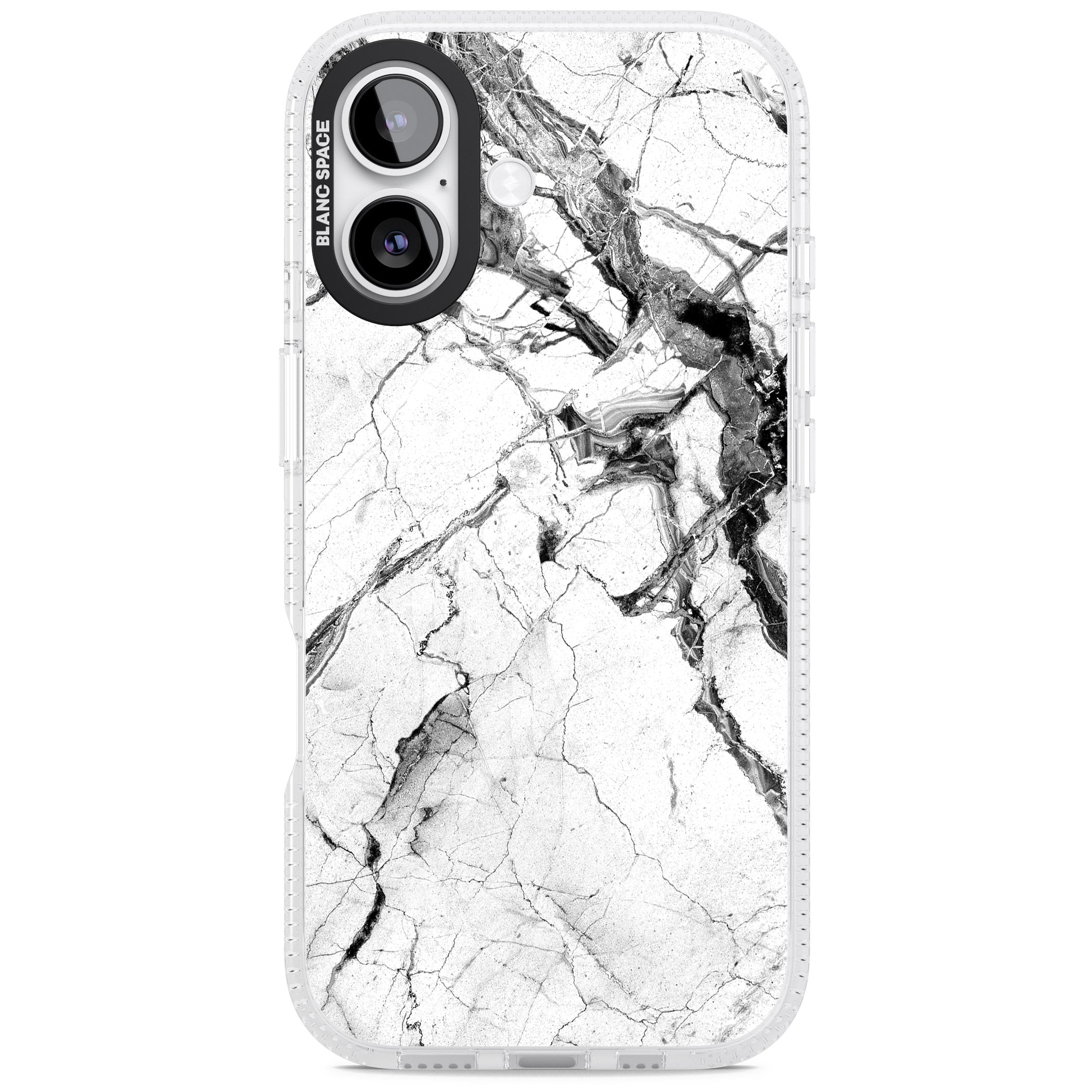 Storm Marble iPhone 17 Impact Air Clear Phone Case