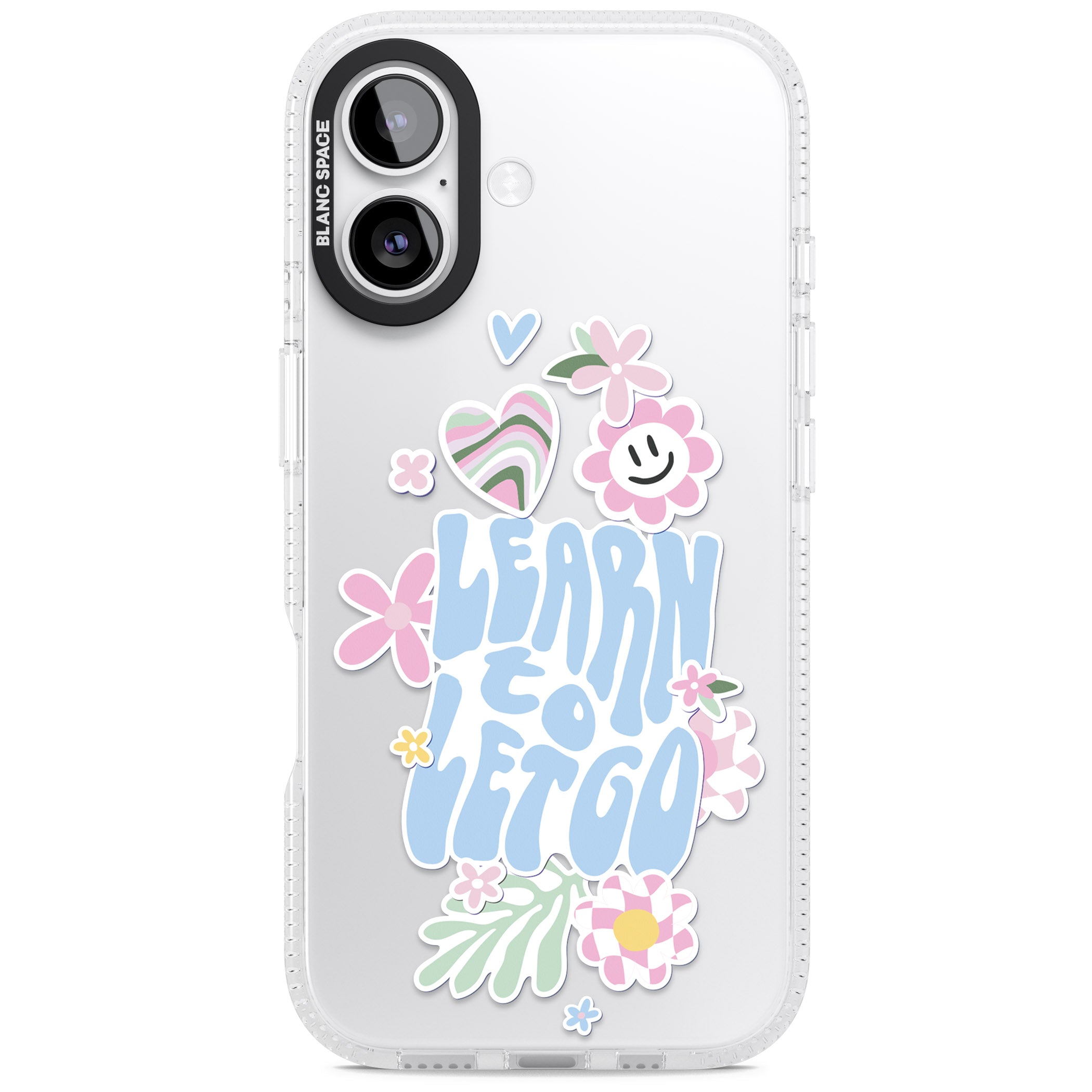 Learn To Let Go iPhone 17 Impact Air Clear Phone Case