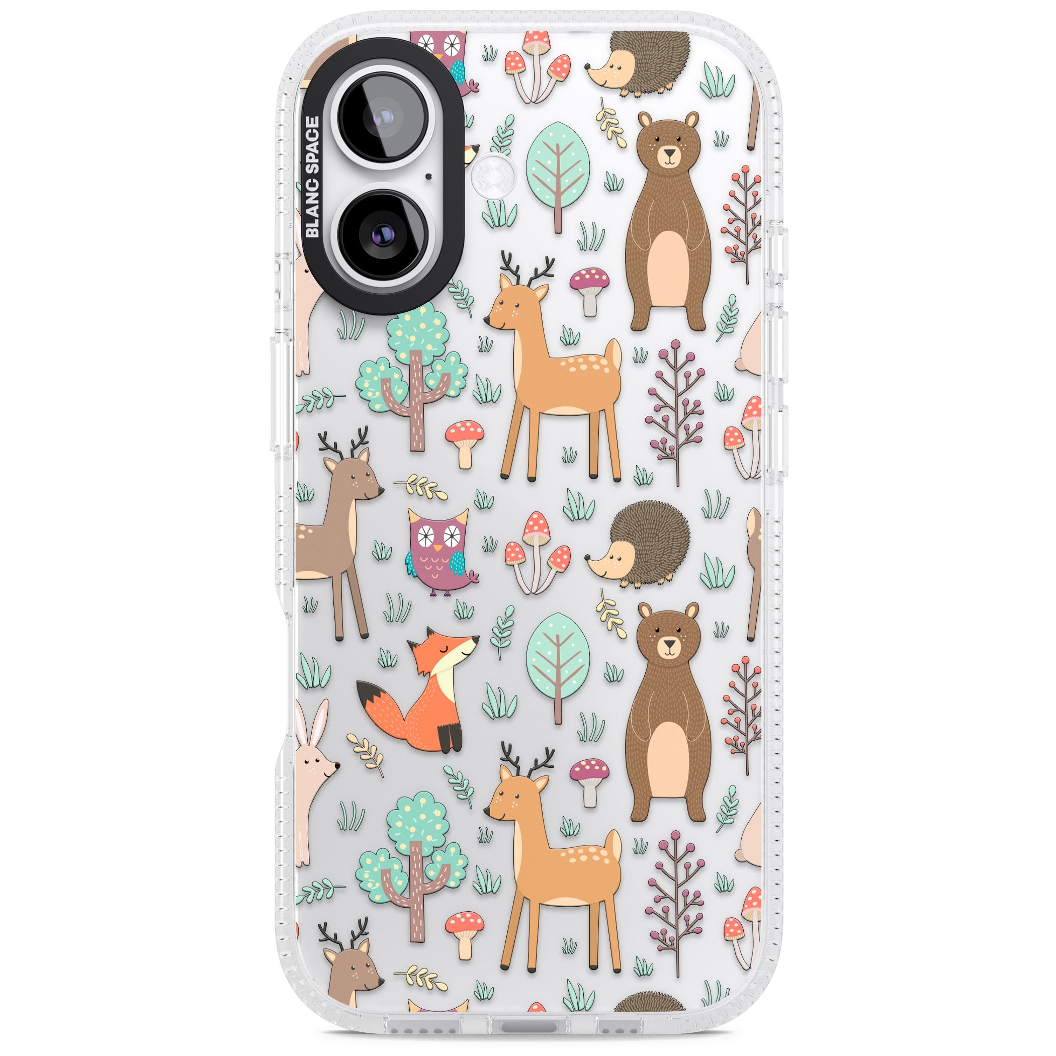 Wildlife Pattern iPhone 17 Impact Air Clear Phone Case