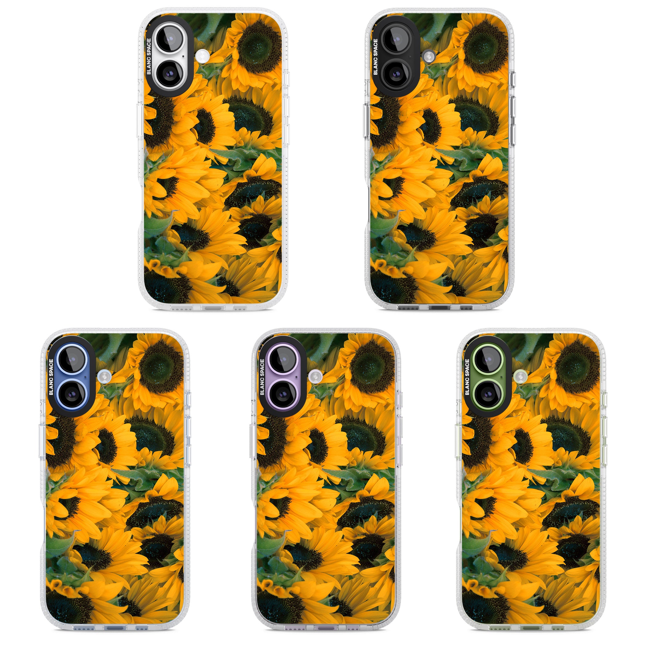 Sunflowers iPhone 17 Impact Air Clear Phone Case APT Impact Protection