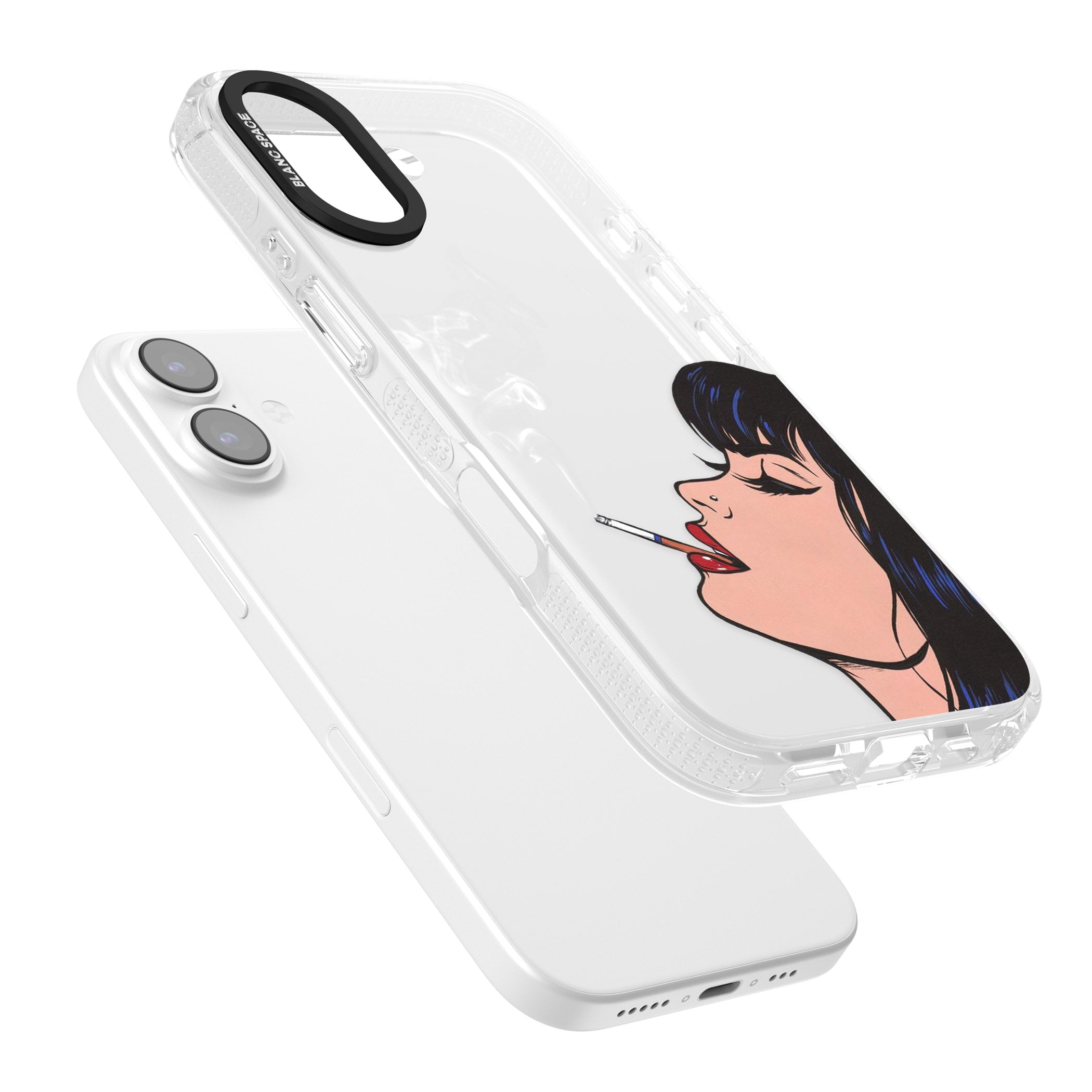 Stress Relief Pop Art iPhone 17 Impact Air Clear Phone Case Colours