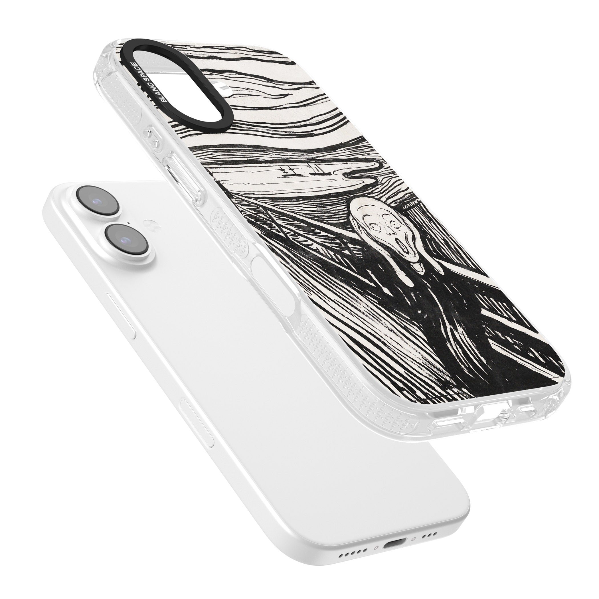 The Scream iPhone 17 Impact Air Clear Phone Case Colours