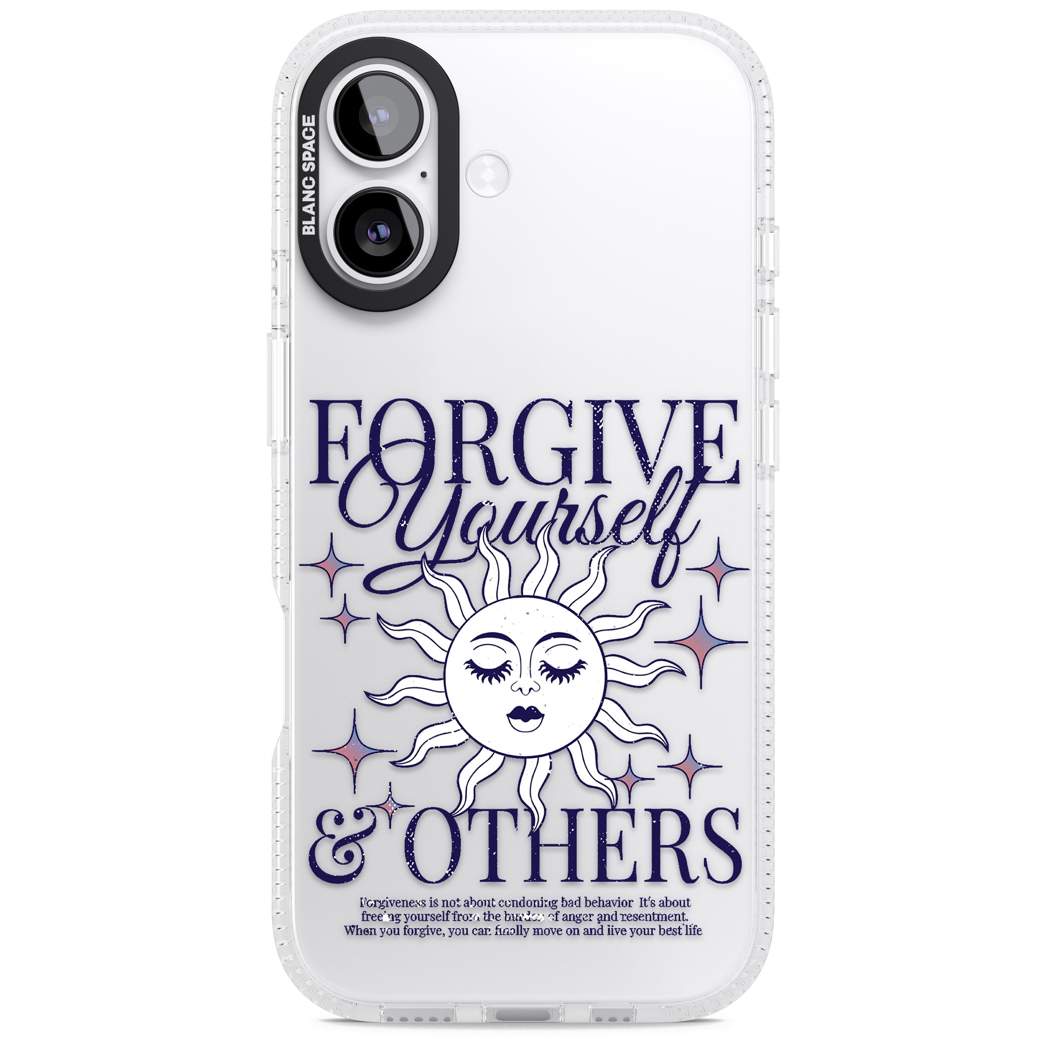Forgiveness iPhone 17 Impact Air Clear Phone Case