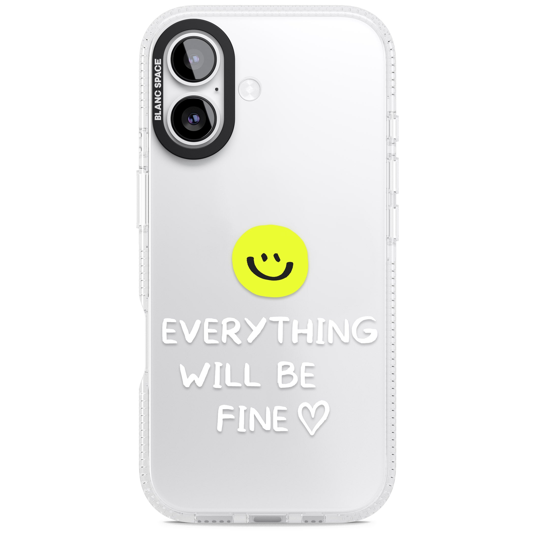 Everything Will Be Fine iPhone 17 Impact Air Clear Phone Case