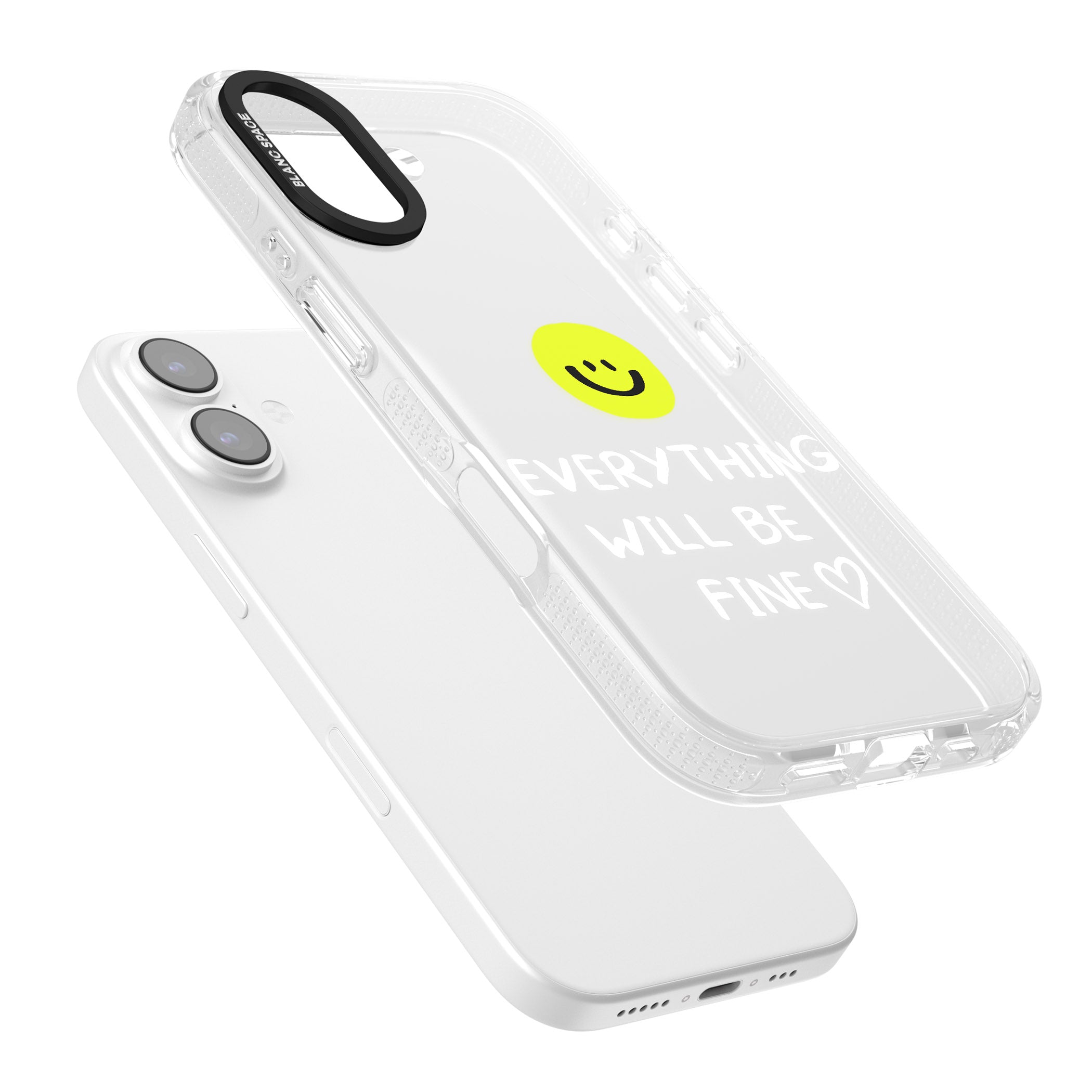 Everything Will Be Fine iPhone 17 Impact Air Clear Phone Case Colours
