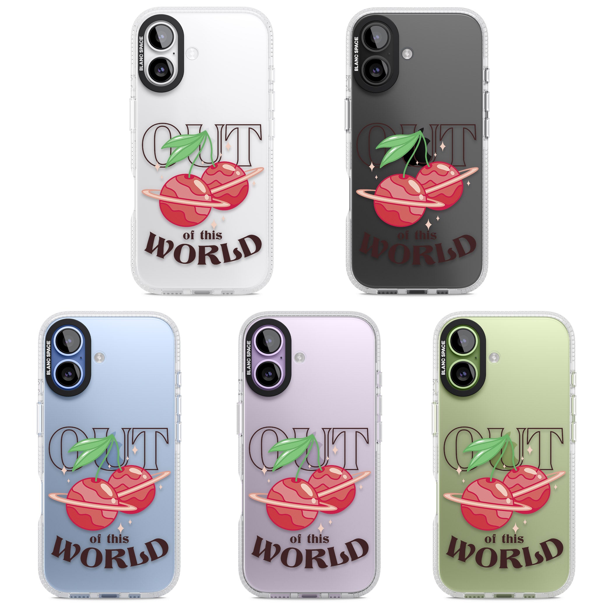 Out Of This World iPhone 17 Impact Air Clear Phone Case APT Impact Protection