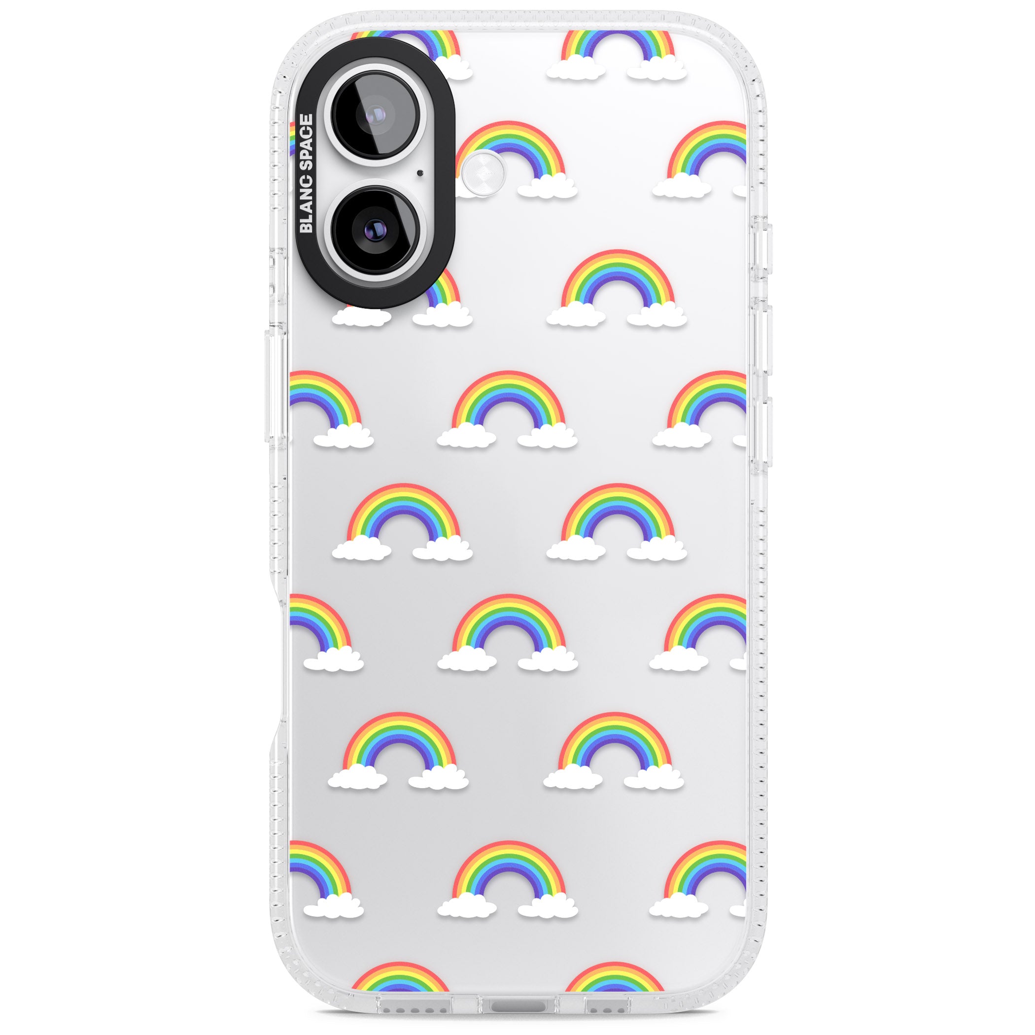 Rainbow Dream iPhone 17 Impact Air Clear Phone Case