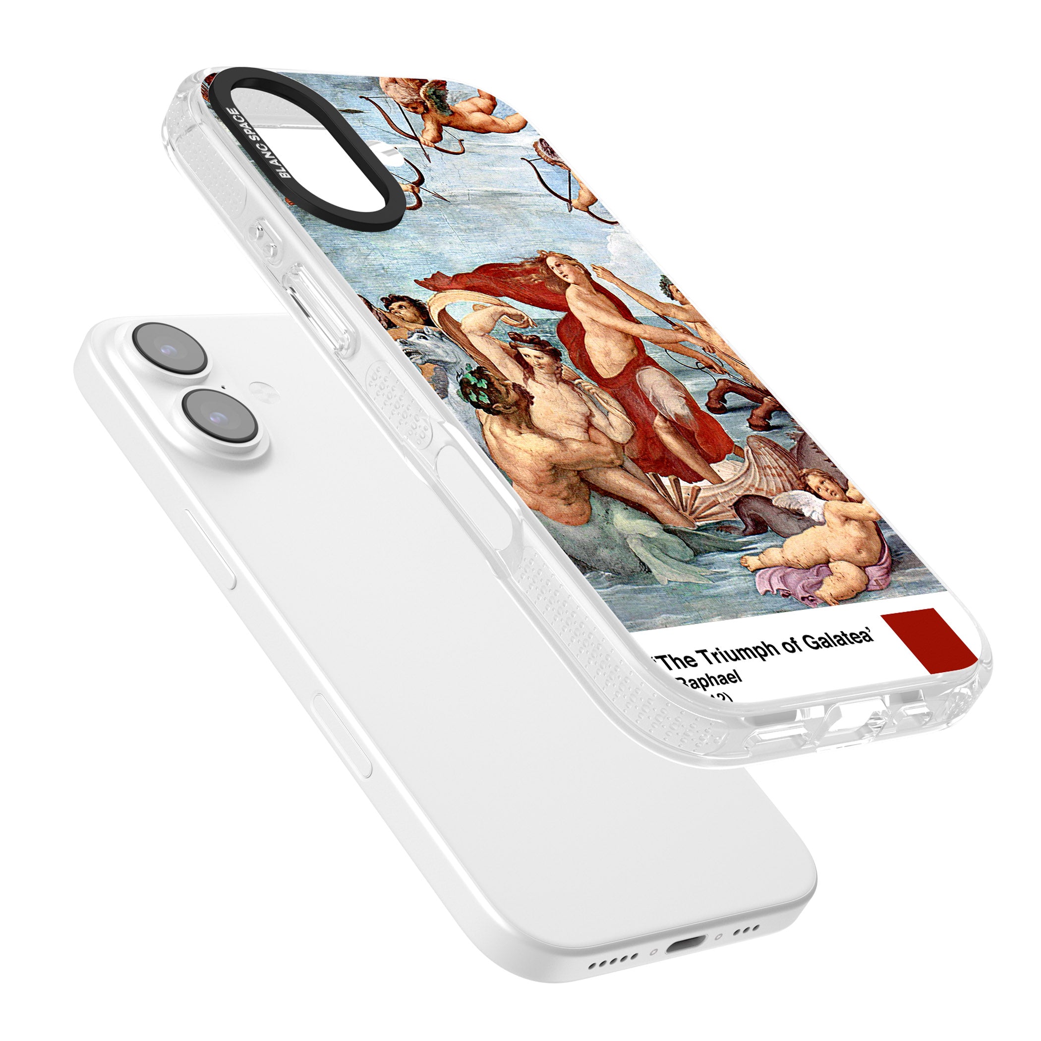The Triumph Of Galatea iPhone 17 Impact Air Clear Phone Case Colours
